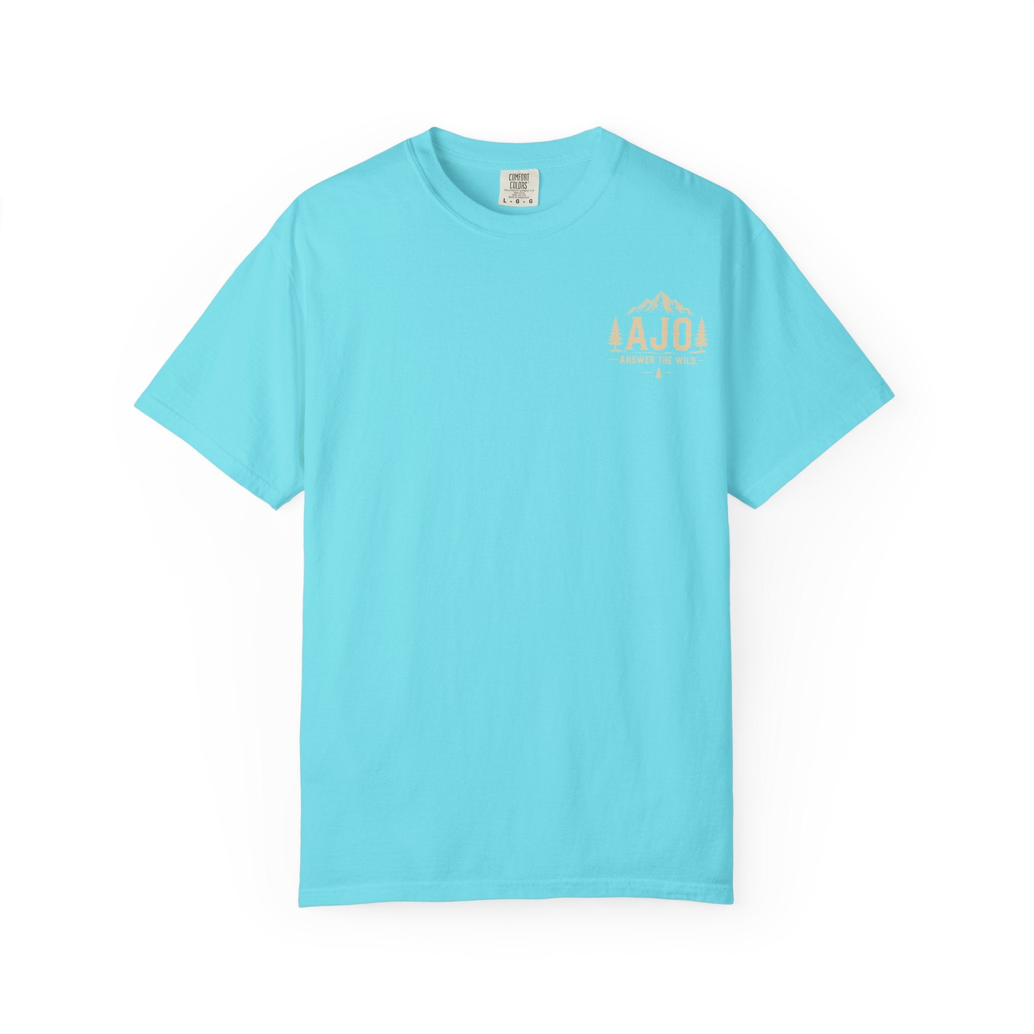 Ajo Pocket Tee — 'Time Can Wait, The Wild Won't' Adventure T‑Shirt