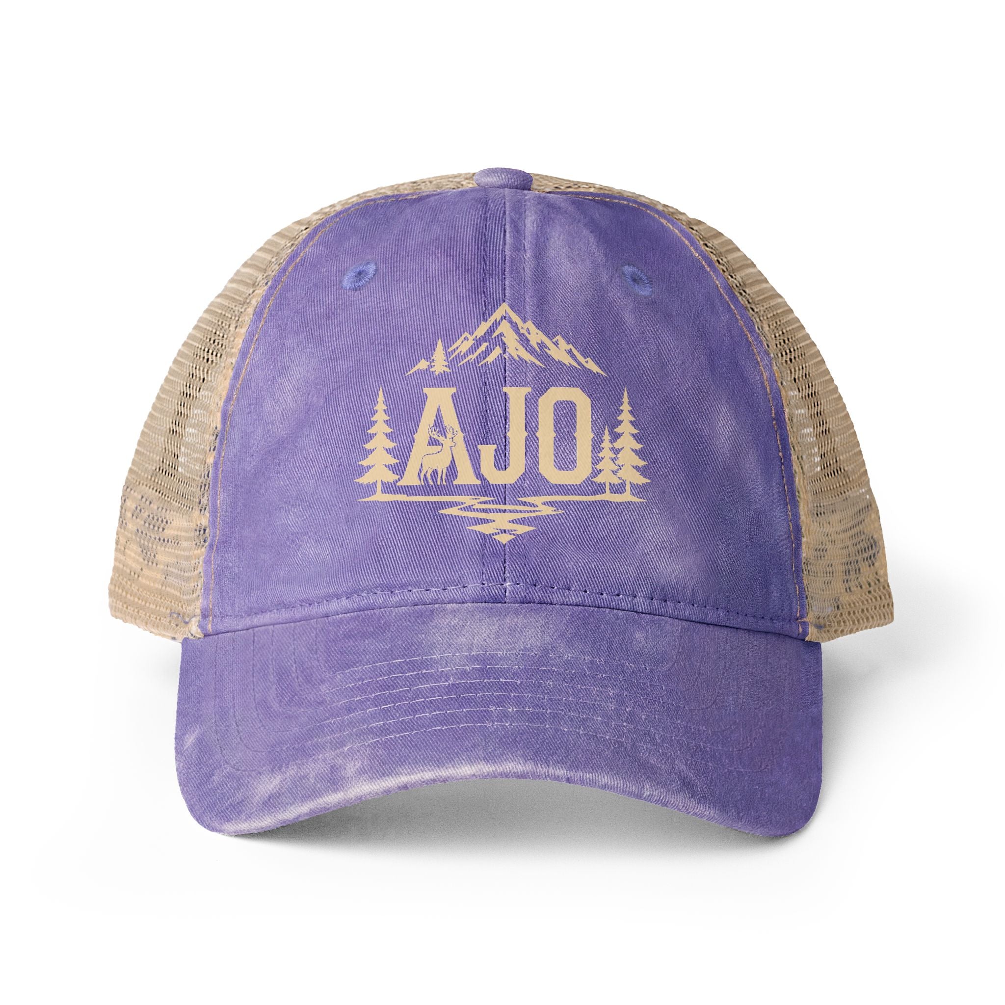 Women's Washed Mesh-Back Cap