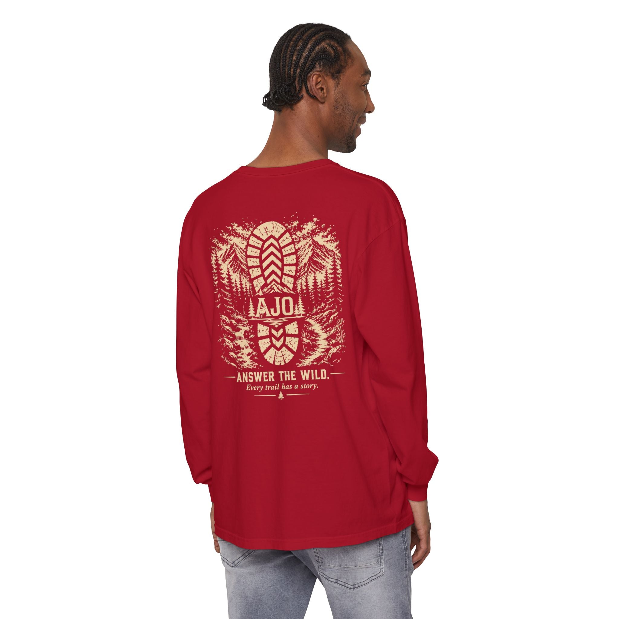 Answer the Wild Long Sleeve T-Shirt — AJÖ Outdoor Hiking Shirt