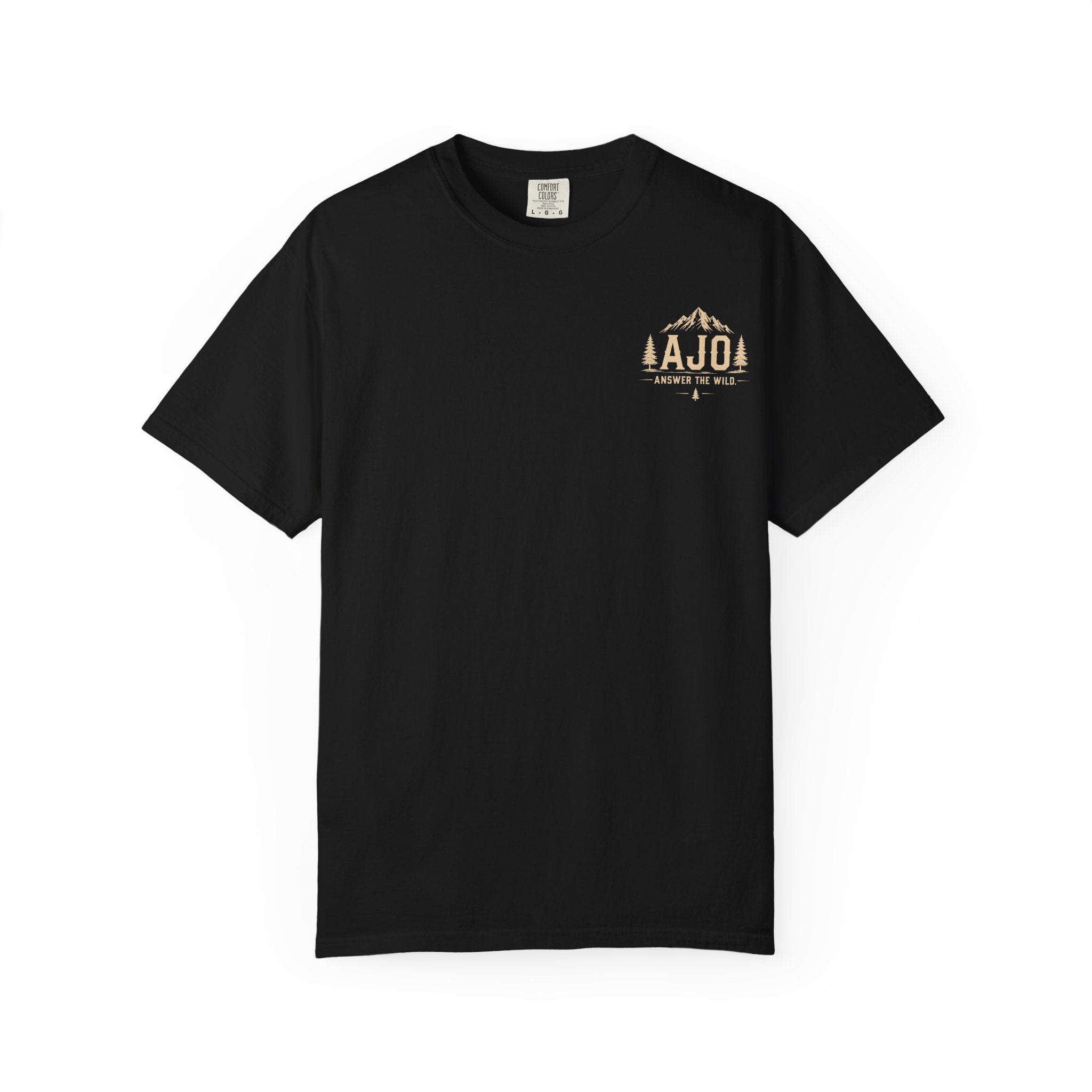 Ajo Pocket Tee — 'Time Can Wait, The Wild Won't' Adventure T‑Shirt
