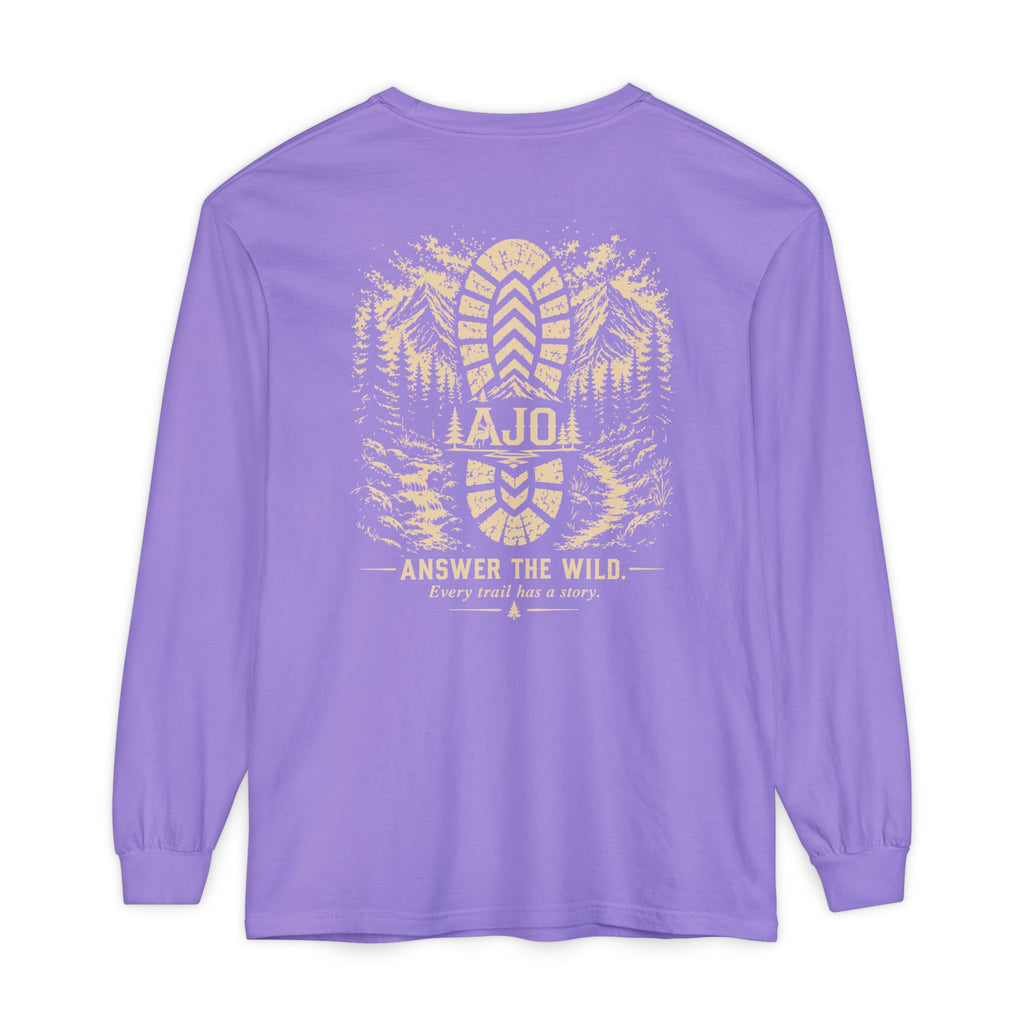 Answer the Wild Long Sleeve T-Shirt — AJÖ Outdoor Hiking Shirt