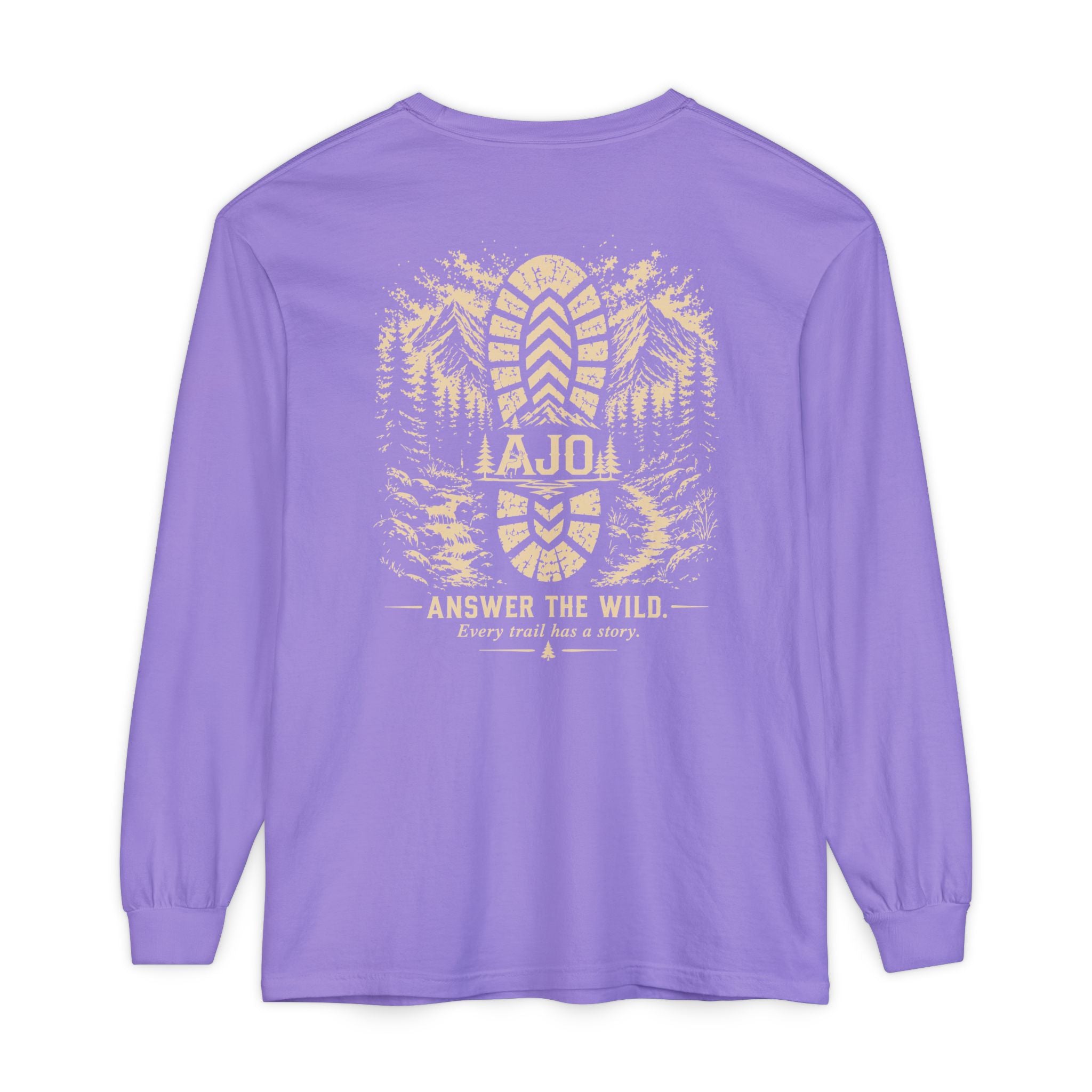 Answer the Wild Long Sleeve T-Shirt — AJÖ Outdoor Hiking Shirt