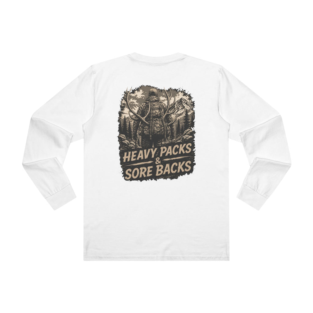 Heavy Packs & Sore Backs Longsleeve Tee