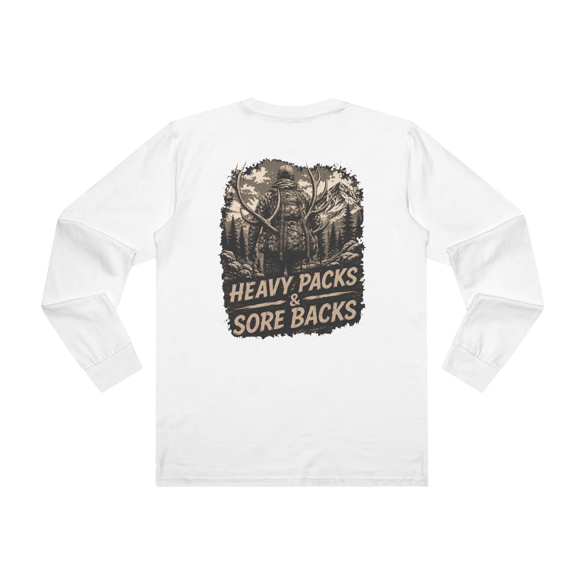 Heavy Packs & Sore Backs Longsleeve Tee