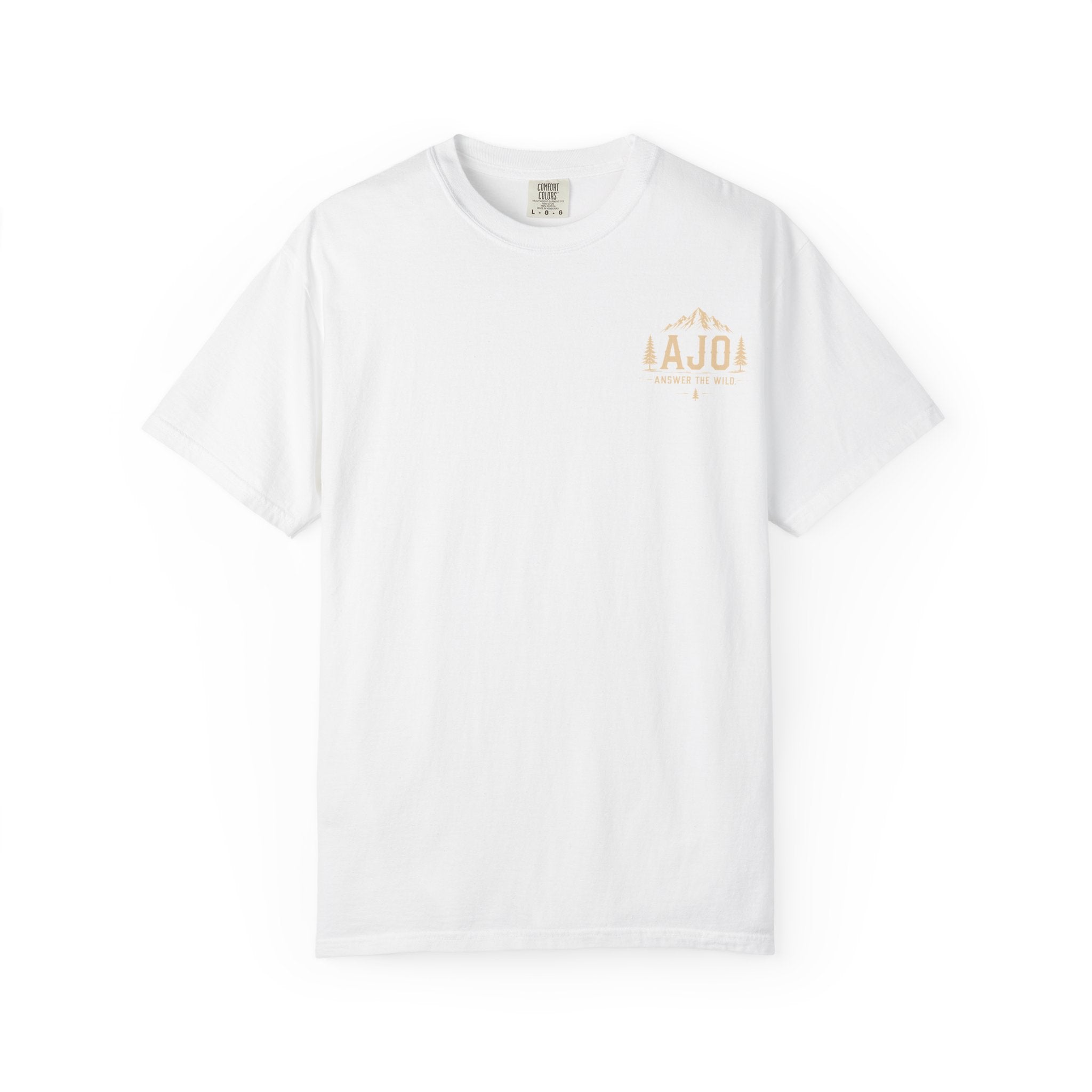 Ajo Pocket Tee — 'Time Can Wait, The Wild Won't' Adventure T‑Shirt