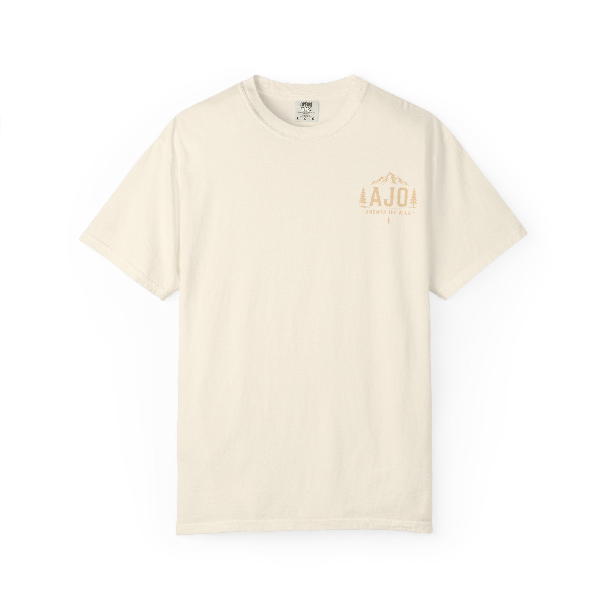 Ajo Pocket Tee — 'Time Can Wait, The Wild Won't' Adventure T‑Shirt