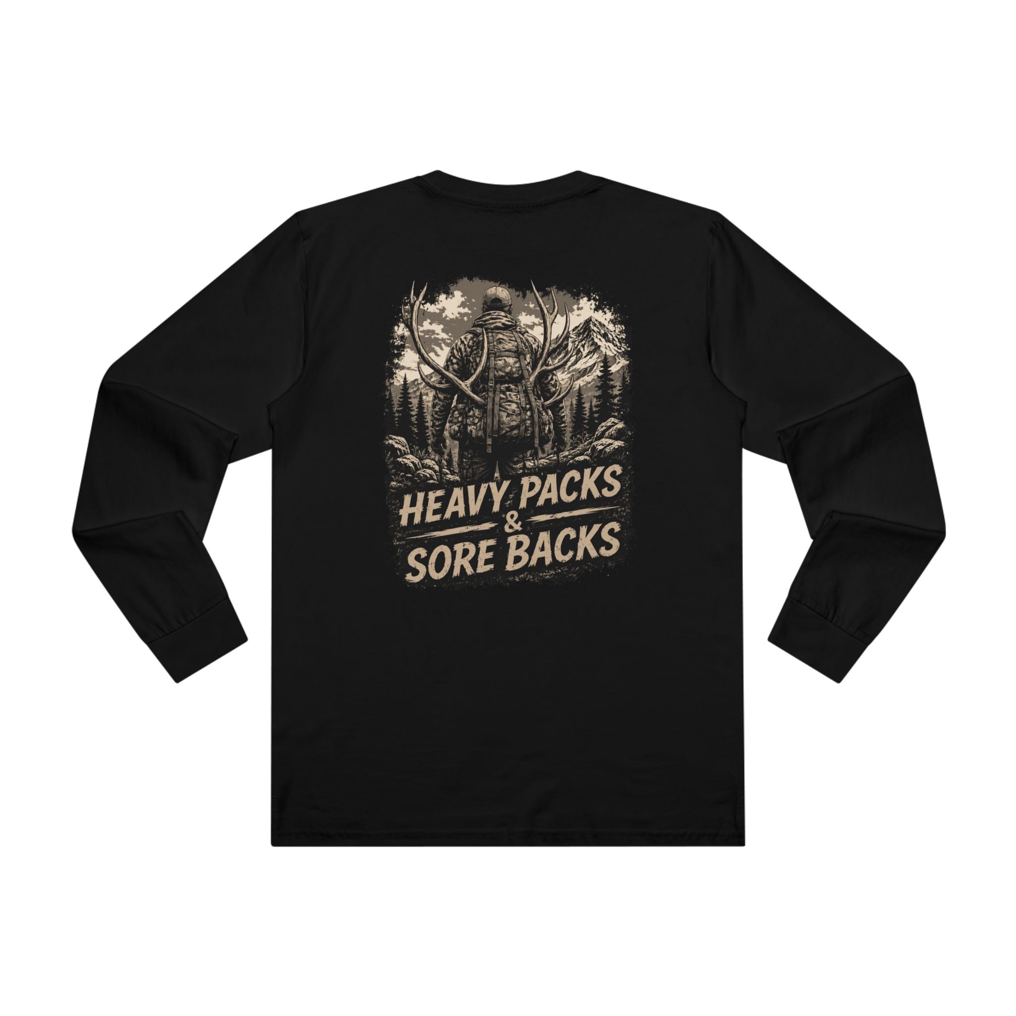 Heavy Packs & Sore Backs Longsleeve Tee