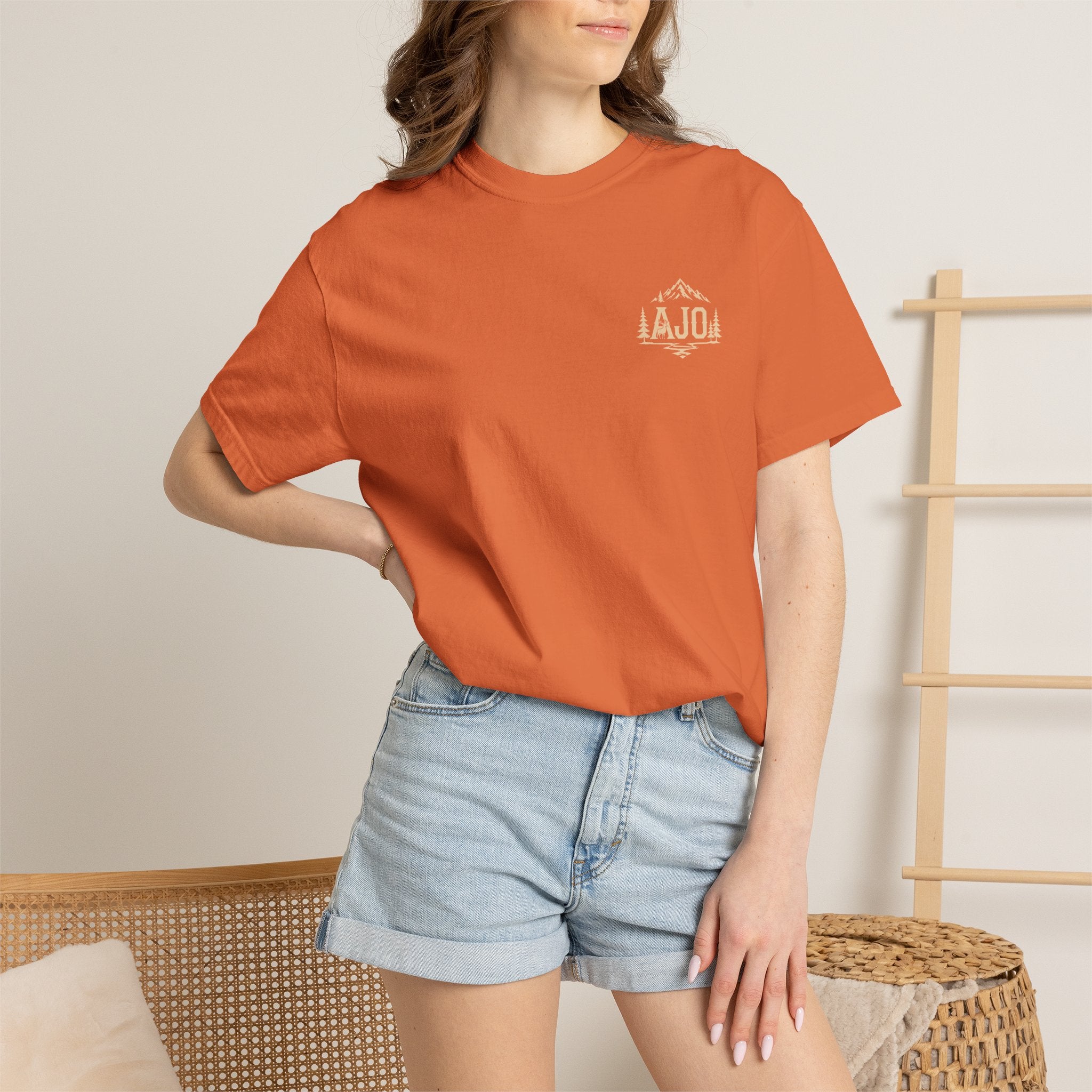 Trail Boot Print T-Shirt — "Answer the Wild" Outdoor Graphic Tee