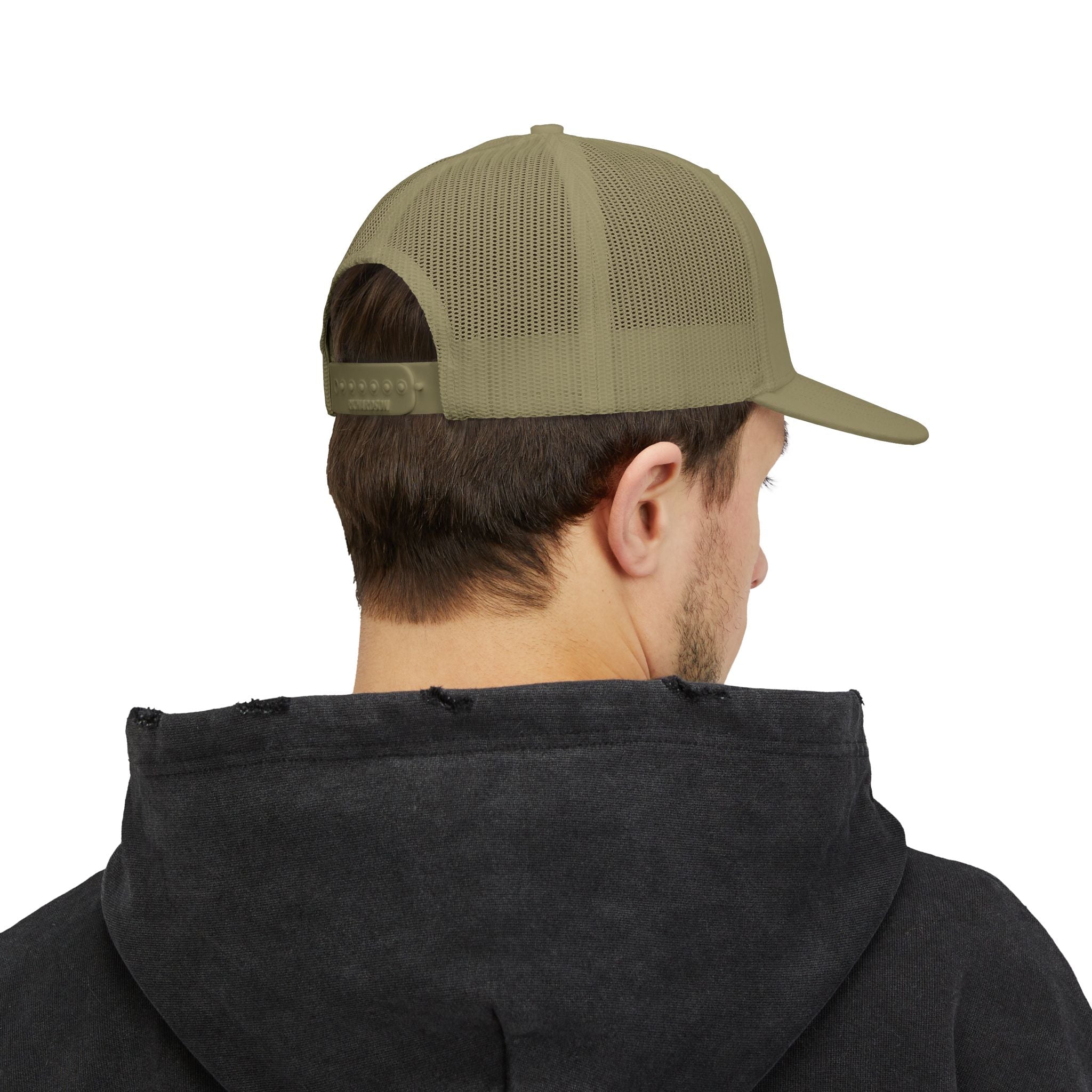 AJO Mountain Logo Snapback Trucker Cap