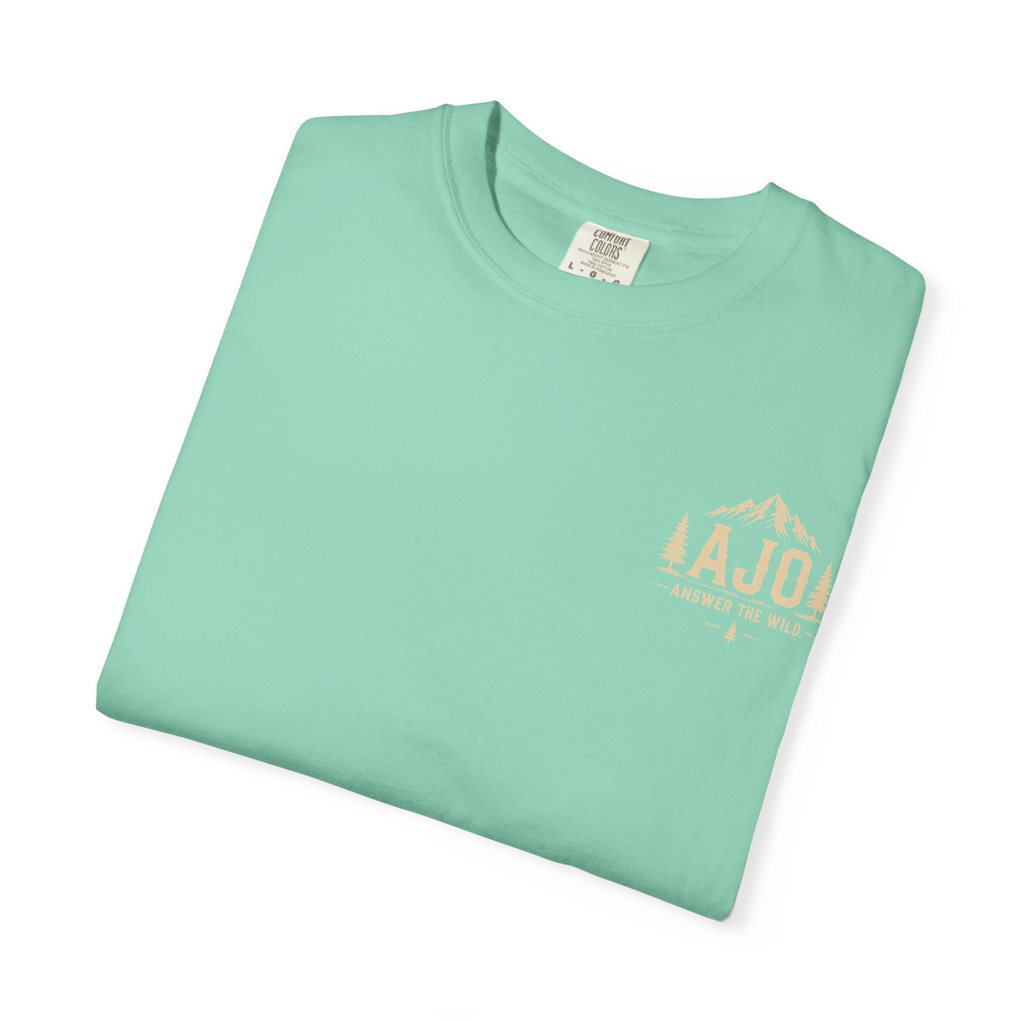 Ajo Pocket Tee — 'Time Can Wait, The Wild Won't' Adventure T‑Shirt