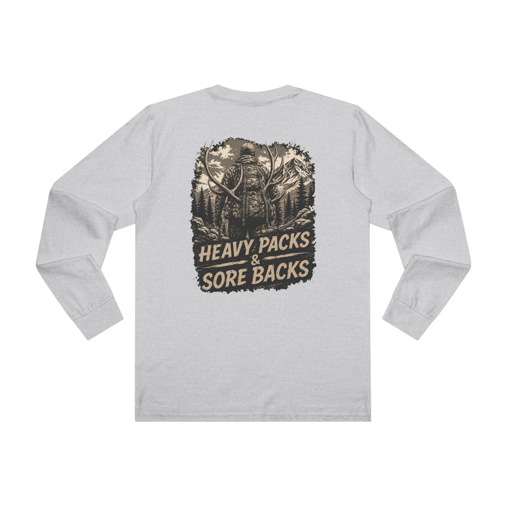 Heavy Packs & Sore Backs Longsleeve Tee
