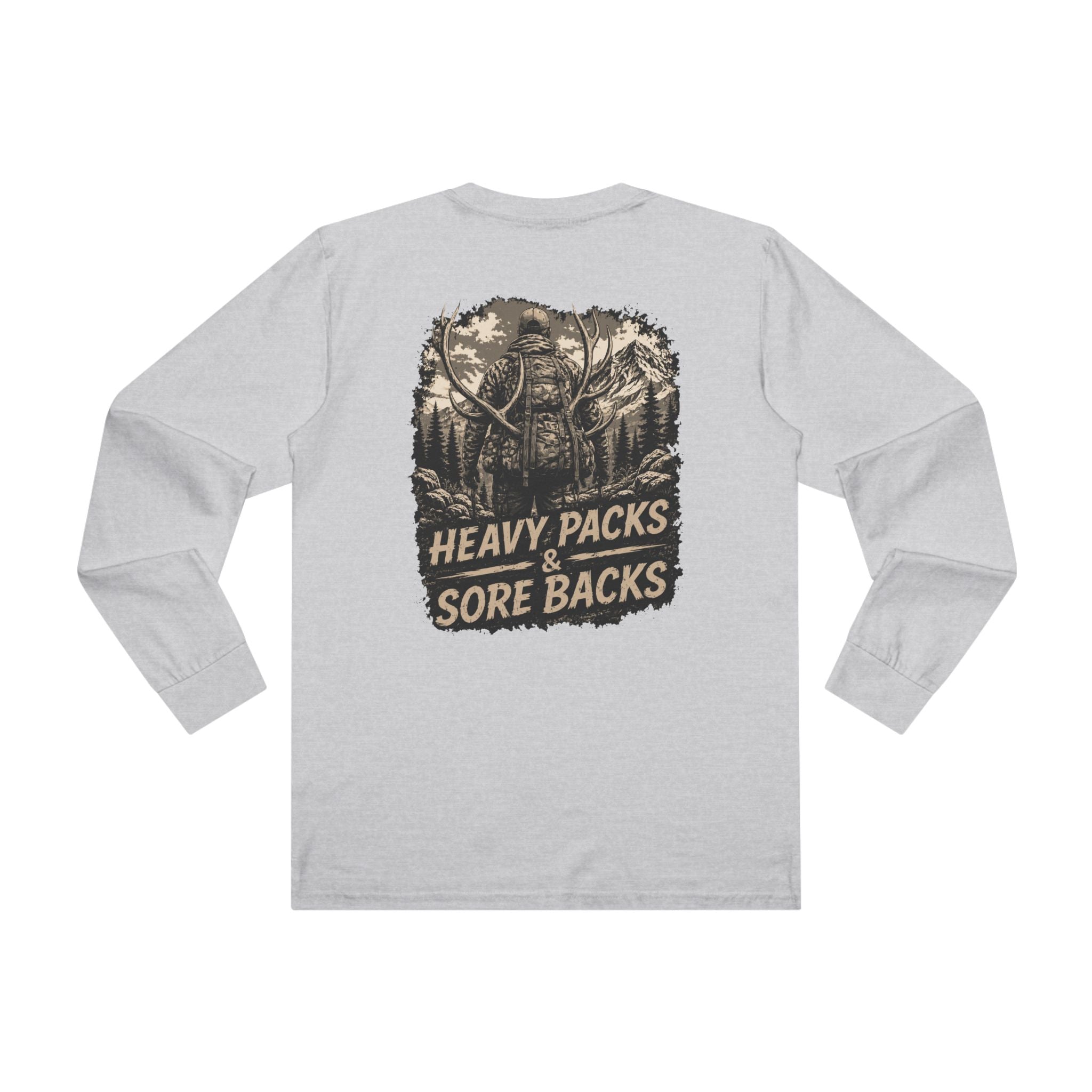 Heavy Packs & Sore Backs Longsleeve Tee