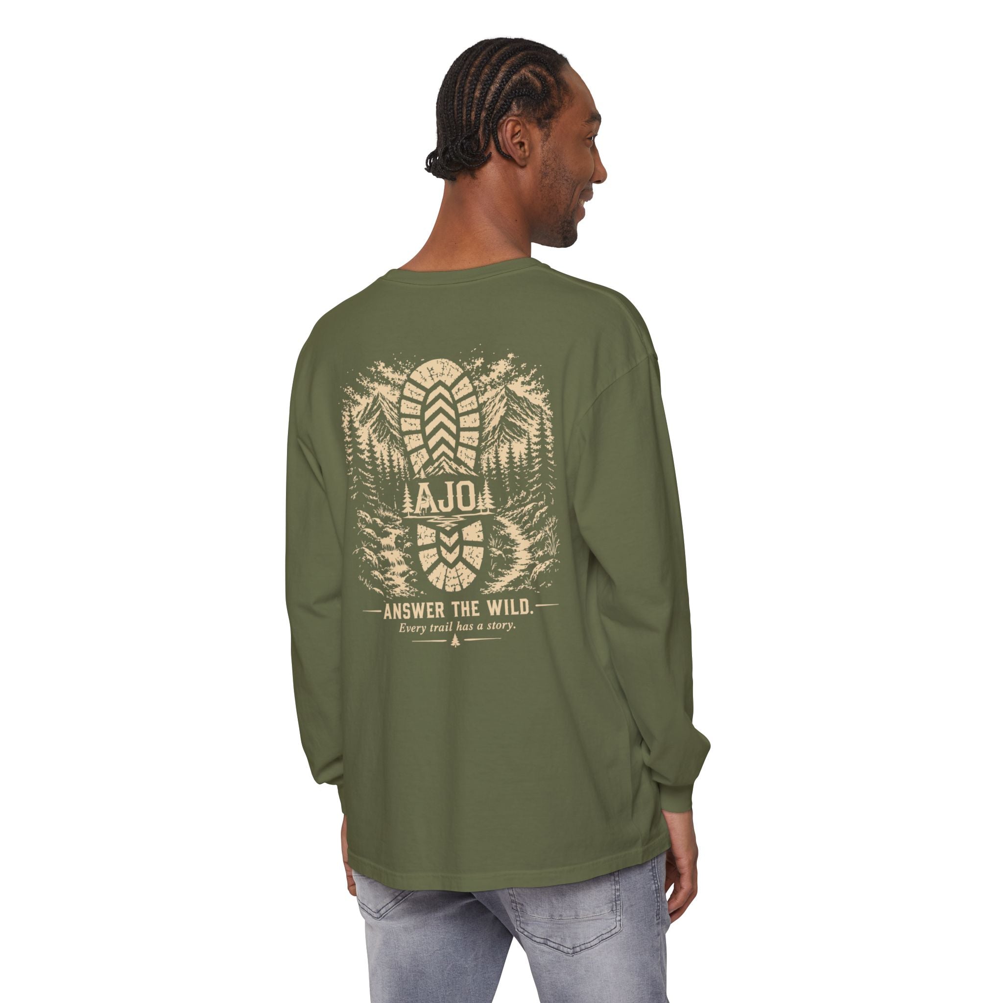Answer the Wild Long Sleeve T-Shirt — AJÖ Outdoor Hiking Shirt