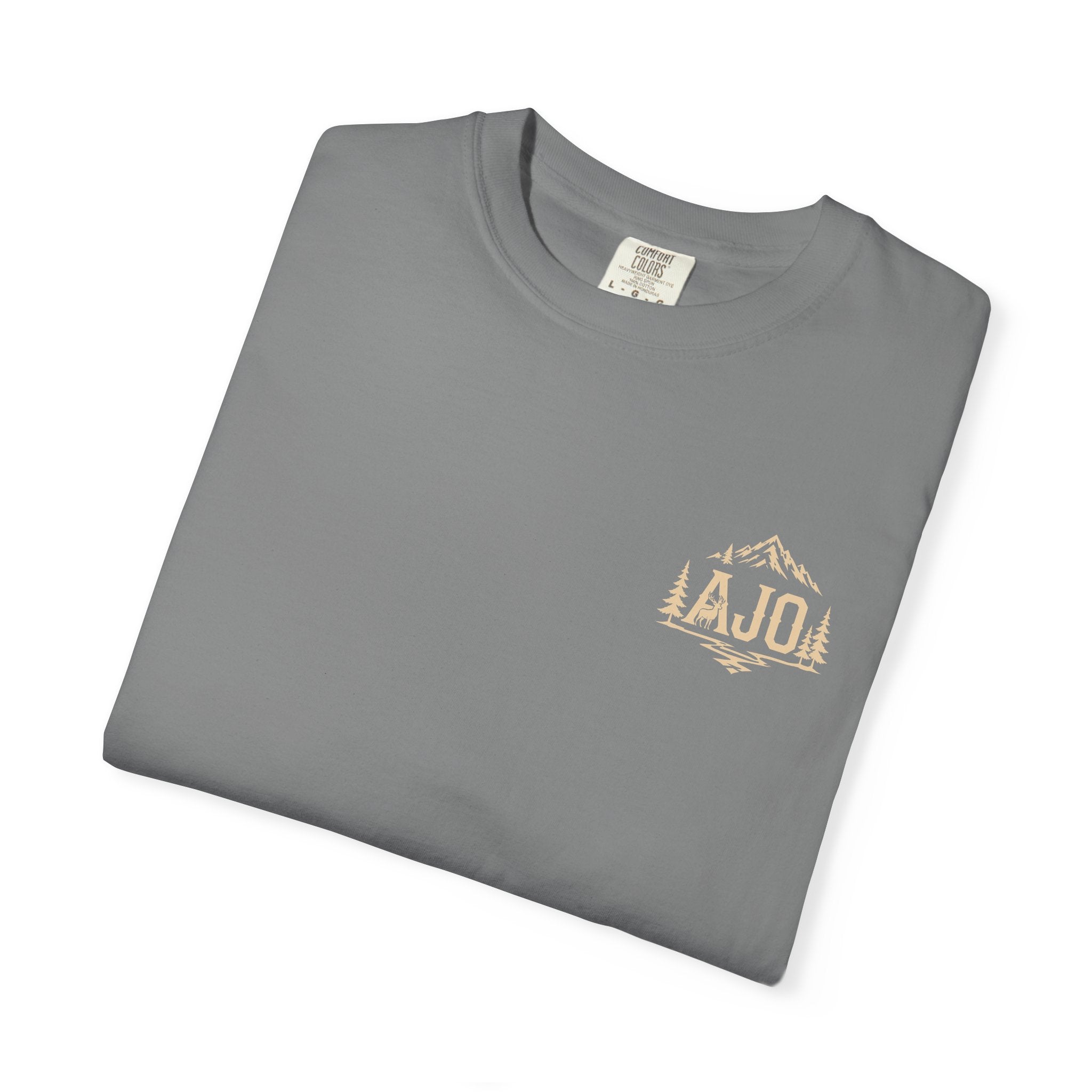 Trail Boot Print T-Shirt — "Answer the Wild" Outdoor Graphic Tee