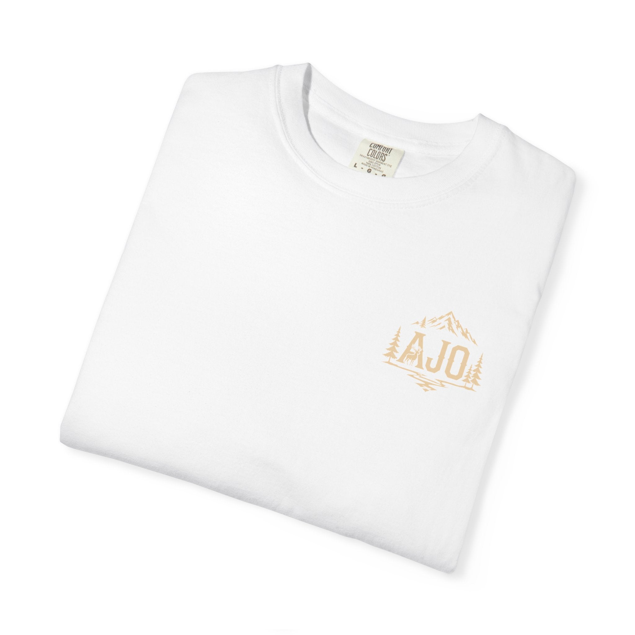 Trail Boot Print T-Shirt — "Answer the Wild" Outdoor Graphic Tee