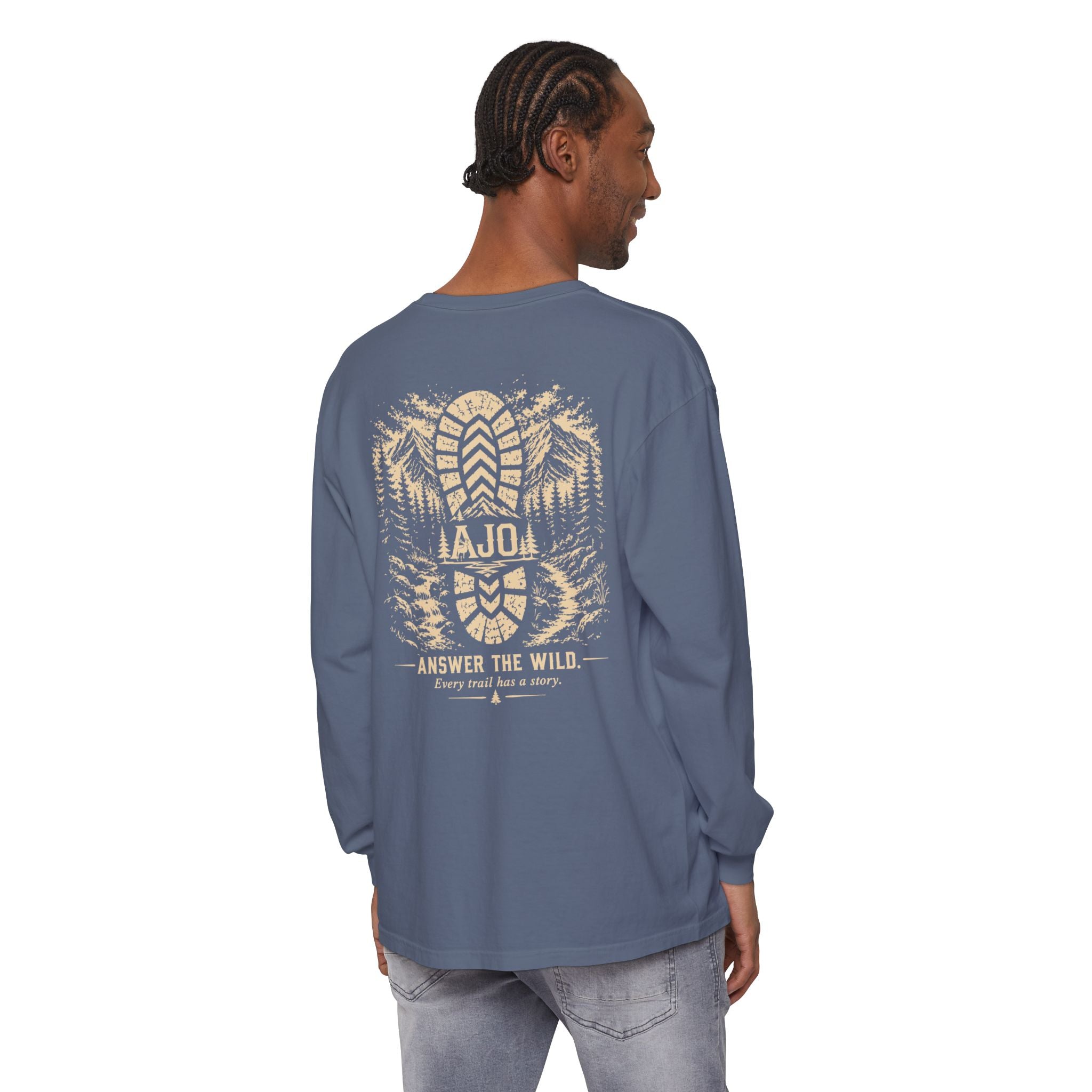 Answer the Wild Long Sleeve T-Shirt — AJÖ Outdoor Hiking Shirt