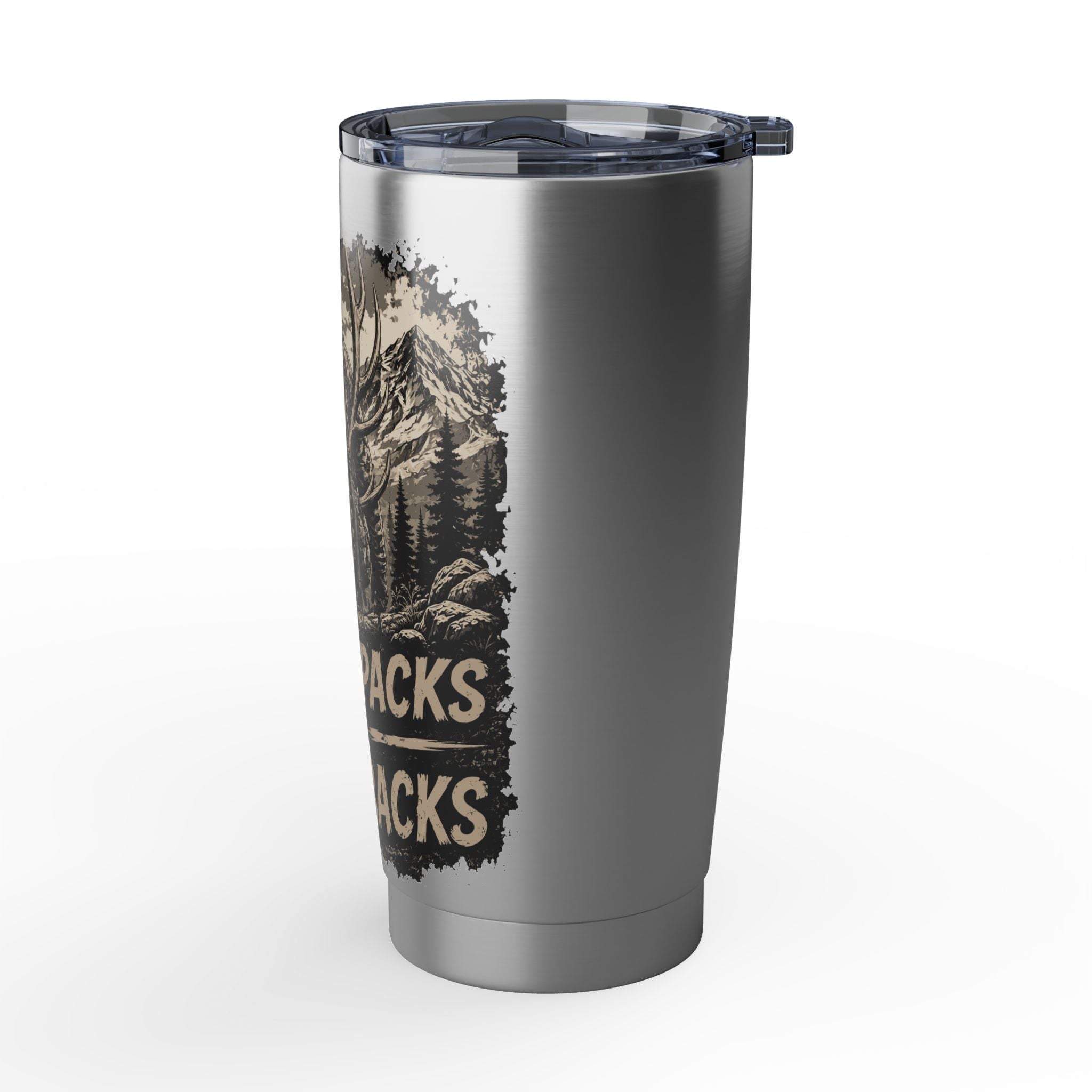 20oz Tumbler - Heavy Pack & Sore Back Hunting Travel Mug (Vagabond)