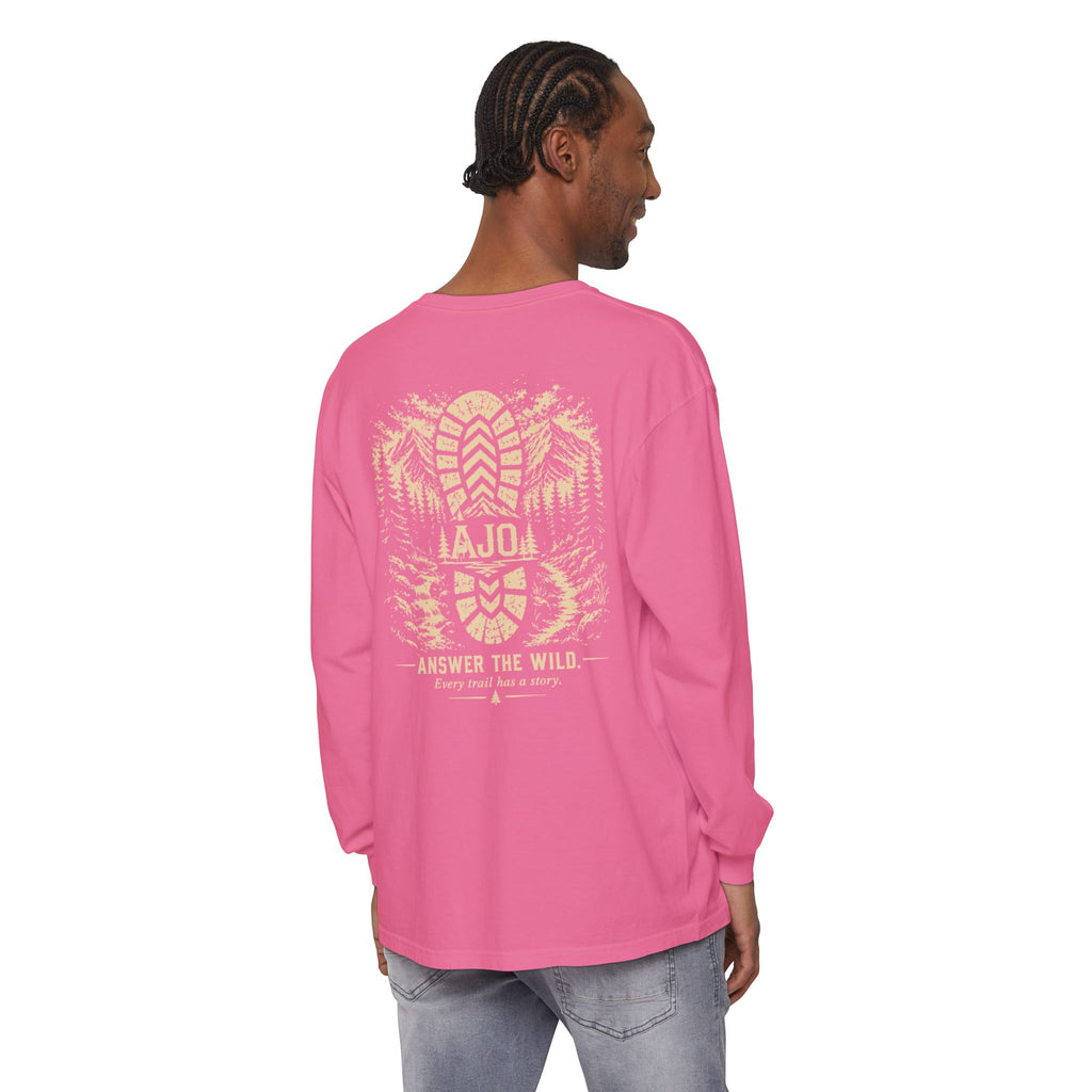 Answer the Wild Long Sleeve T-Shirt — AJÖ Outdoor Hiking Shirt