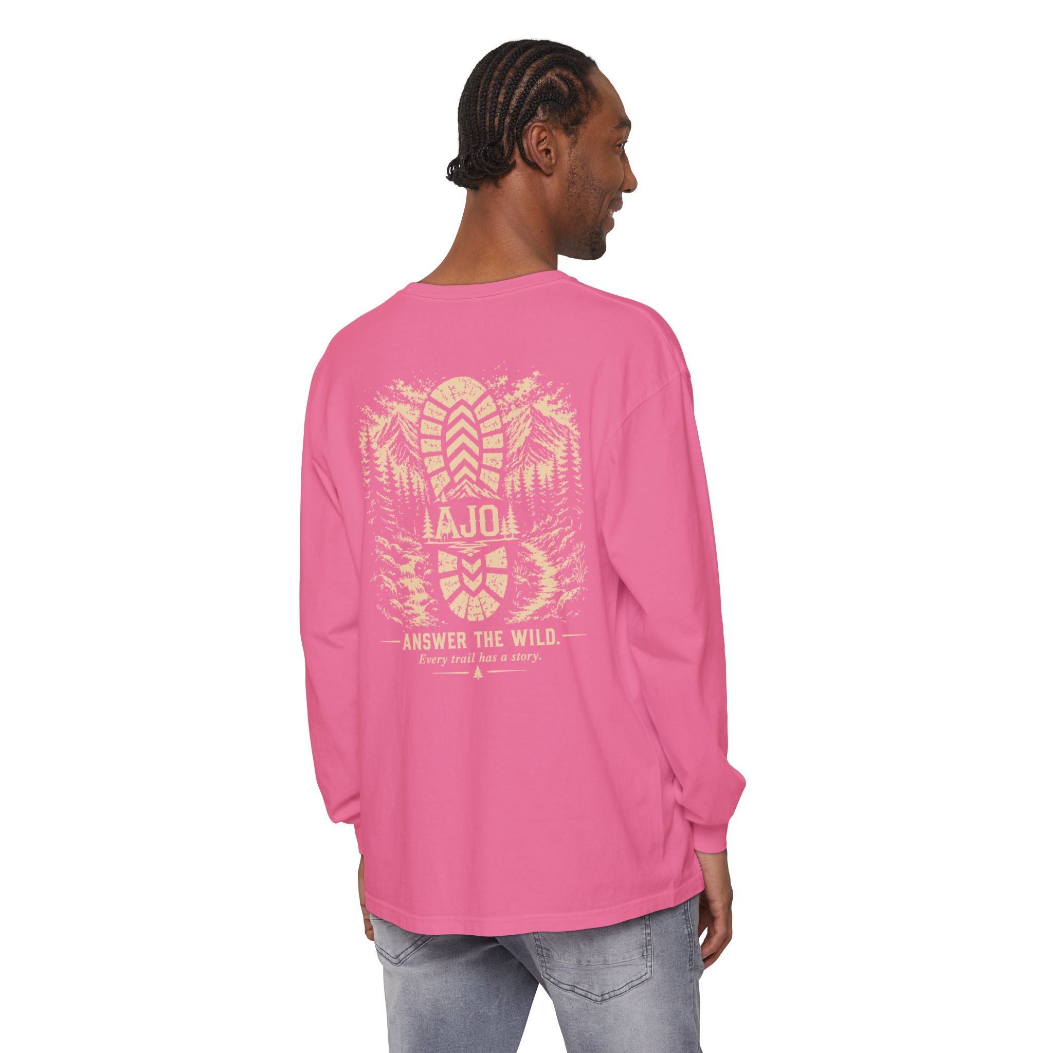 Answer the Wild Long Sleeve T-Shirt — AJÖ Outdoor Hiking Shirt