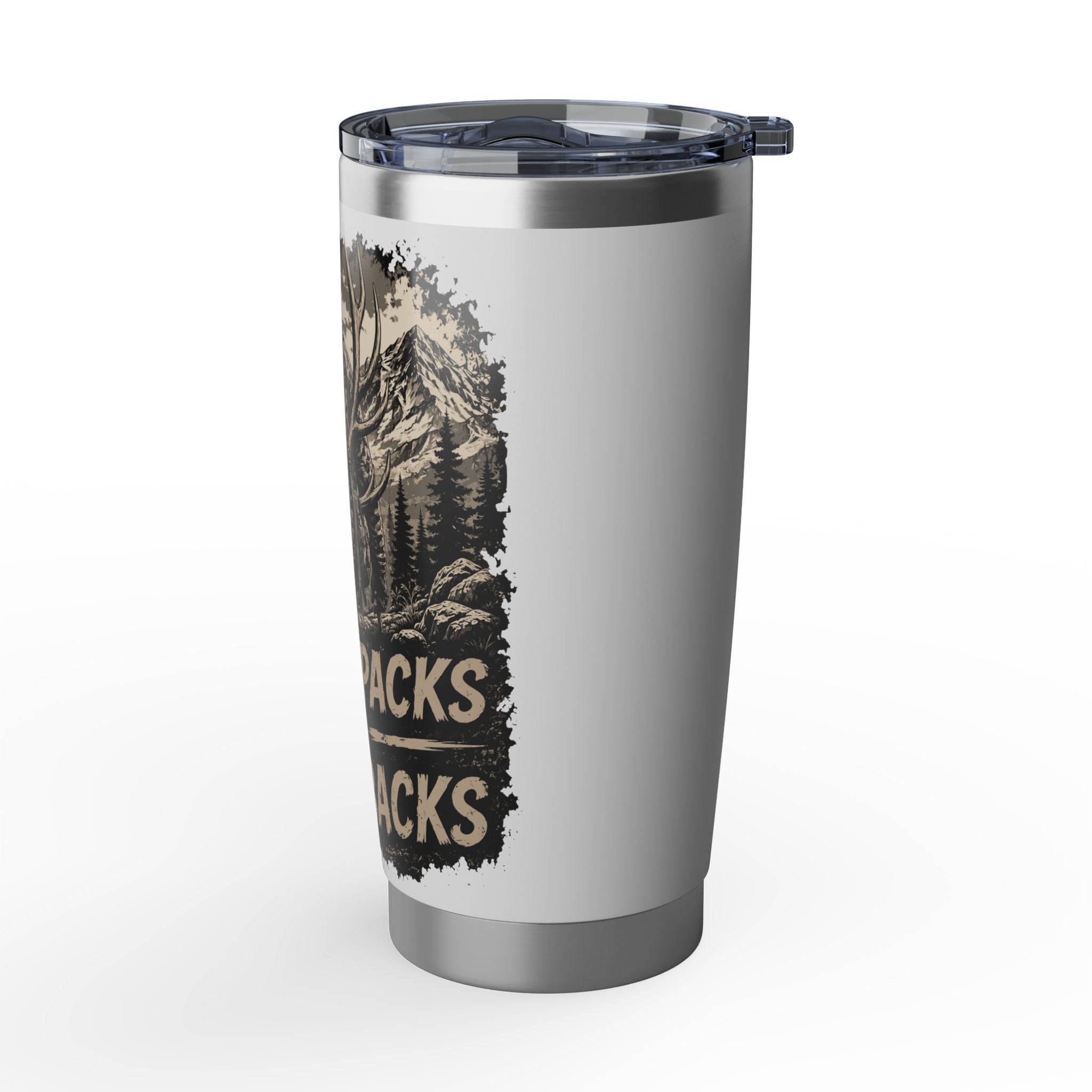 20oz Tumbler - Heavy Pack & Sore Back Hunting Travel Mug (Vagabond)