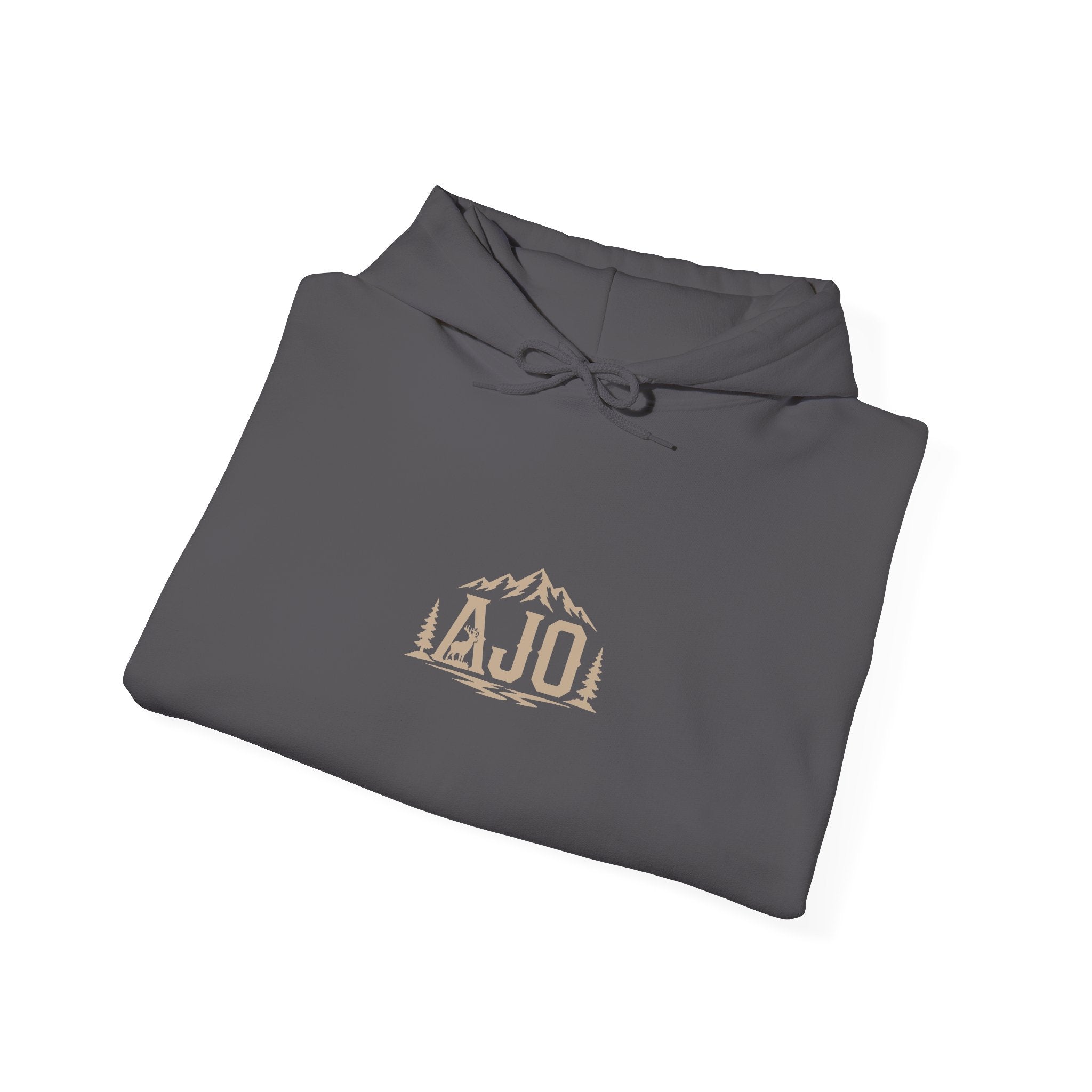 Heavy Packs Hoodie — “Heavy Packs, Sore Backs” Backprint Outdoor Camping Hoodie