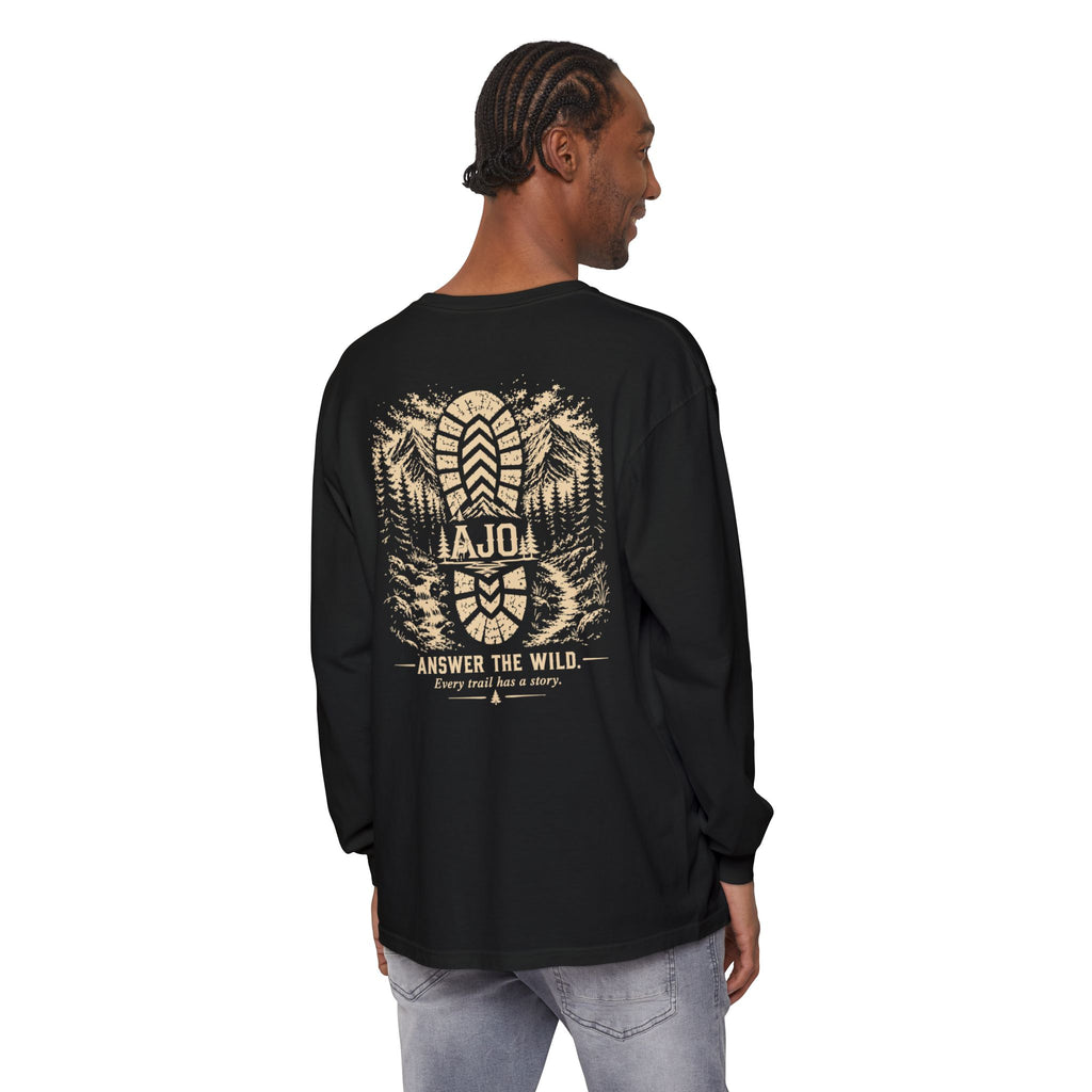 Answer the Wild Long Sleeve T-Shirt — AJÖ Outdoor Hiking Shirt