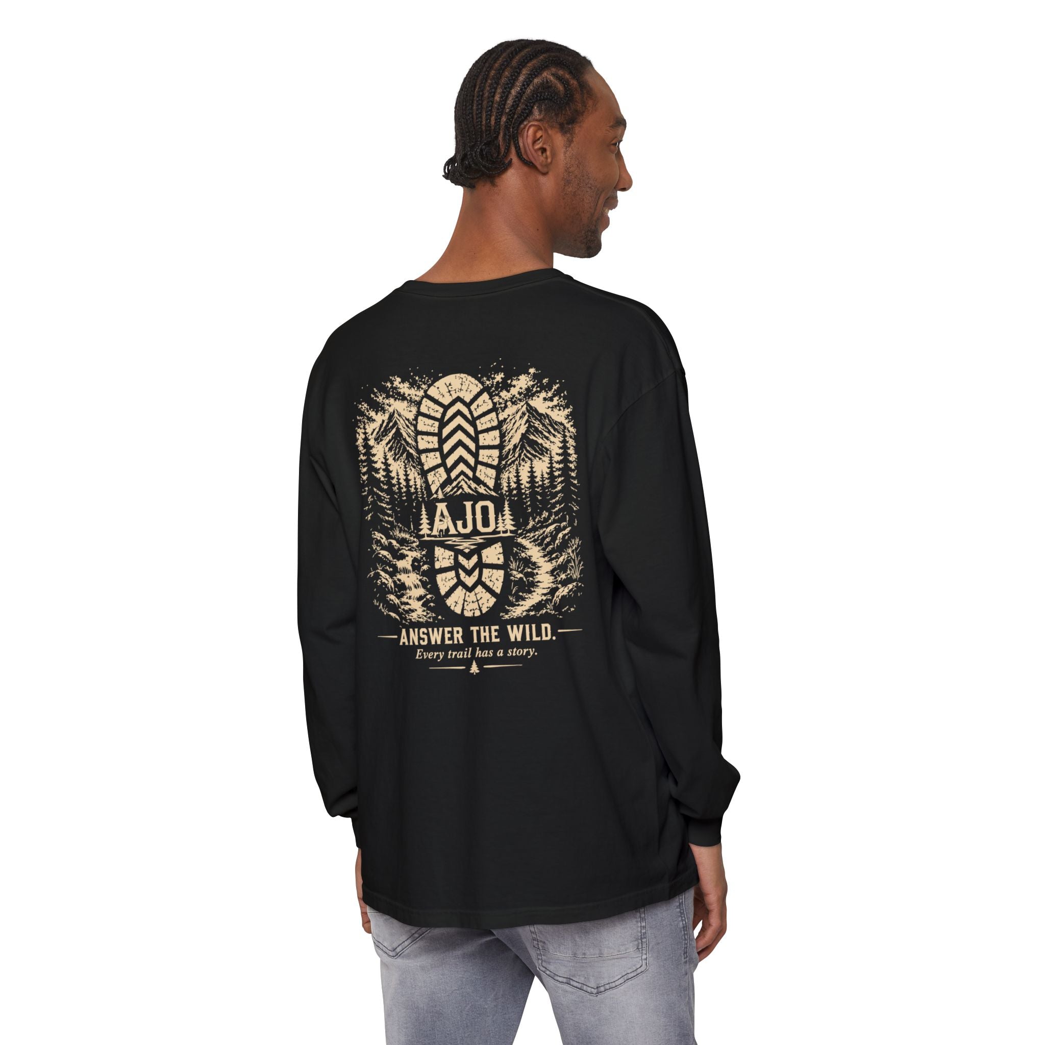 Answer the Wild Long Sleeve T-Shirt — AJÖ Outdoor Hiking Shirt