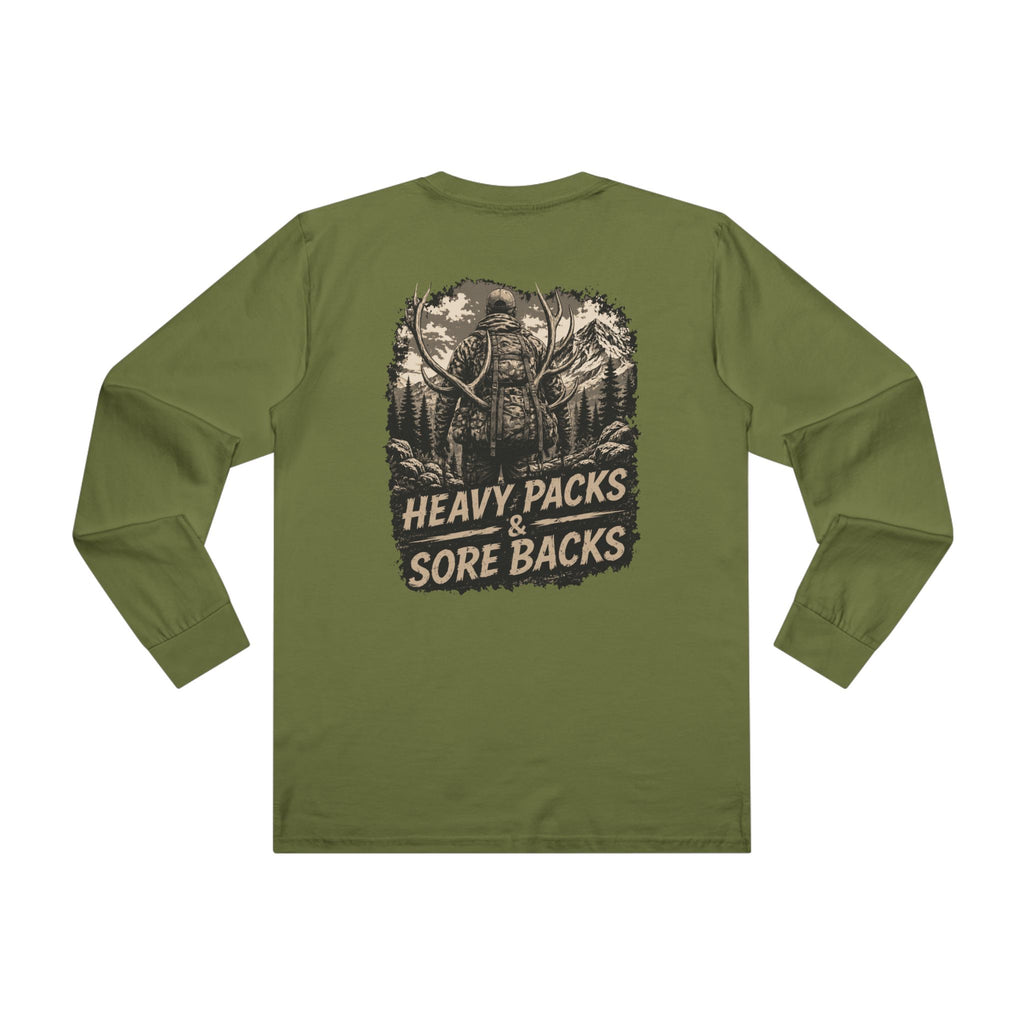 Heavy Packs & Sore Backs Longsleeve Tee