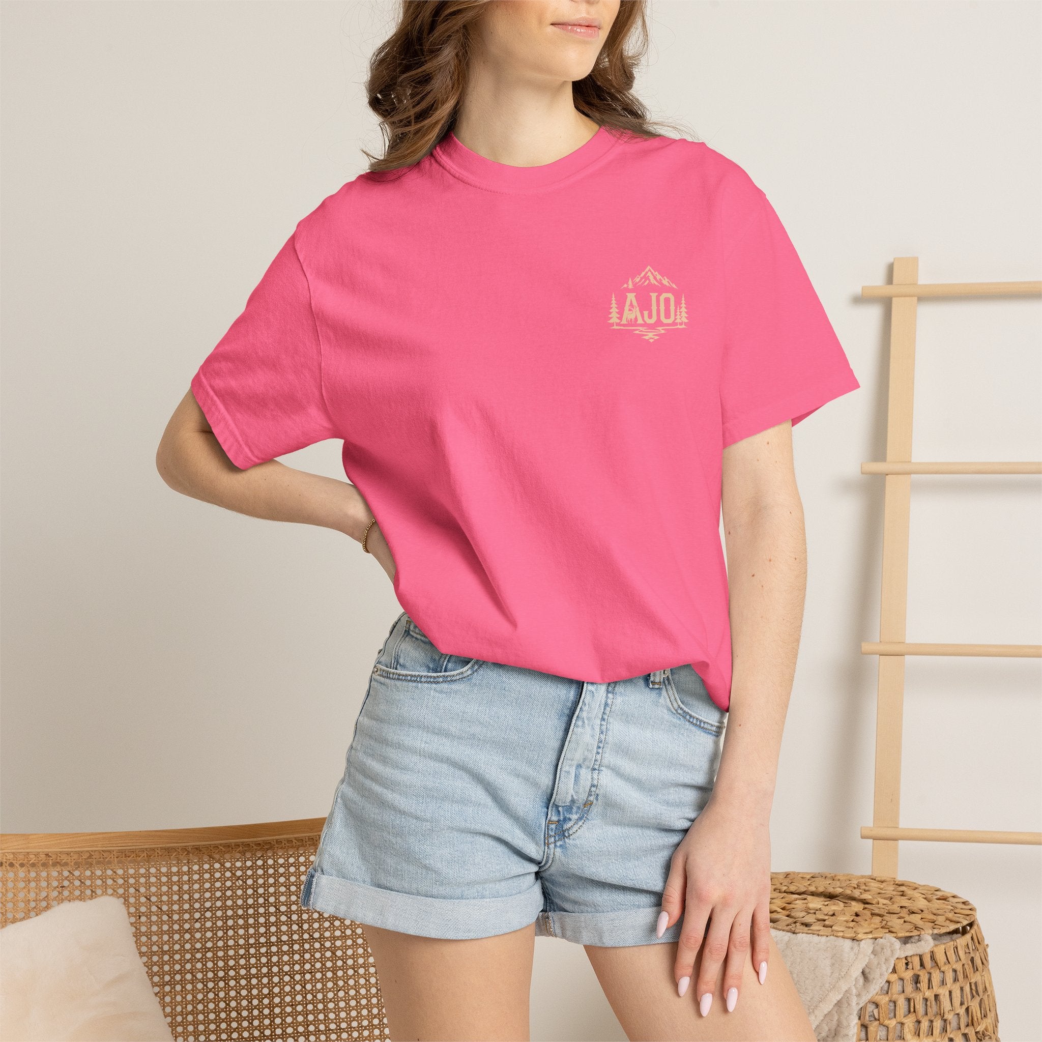 Trail Boot Print T-Shirt — "Answer the Wild" Outdoor Graphic Tee