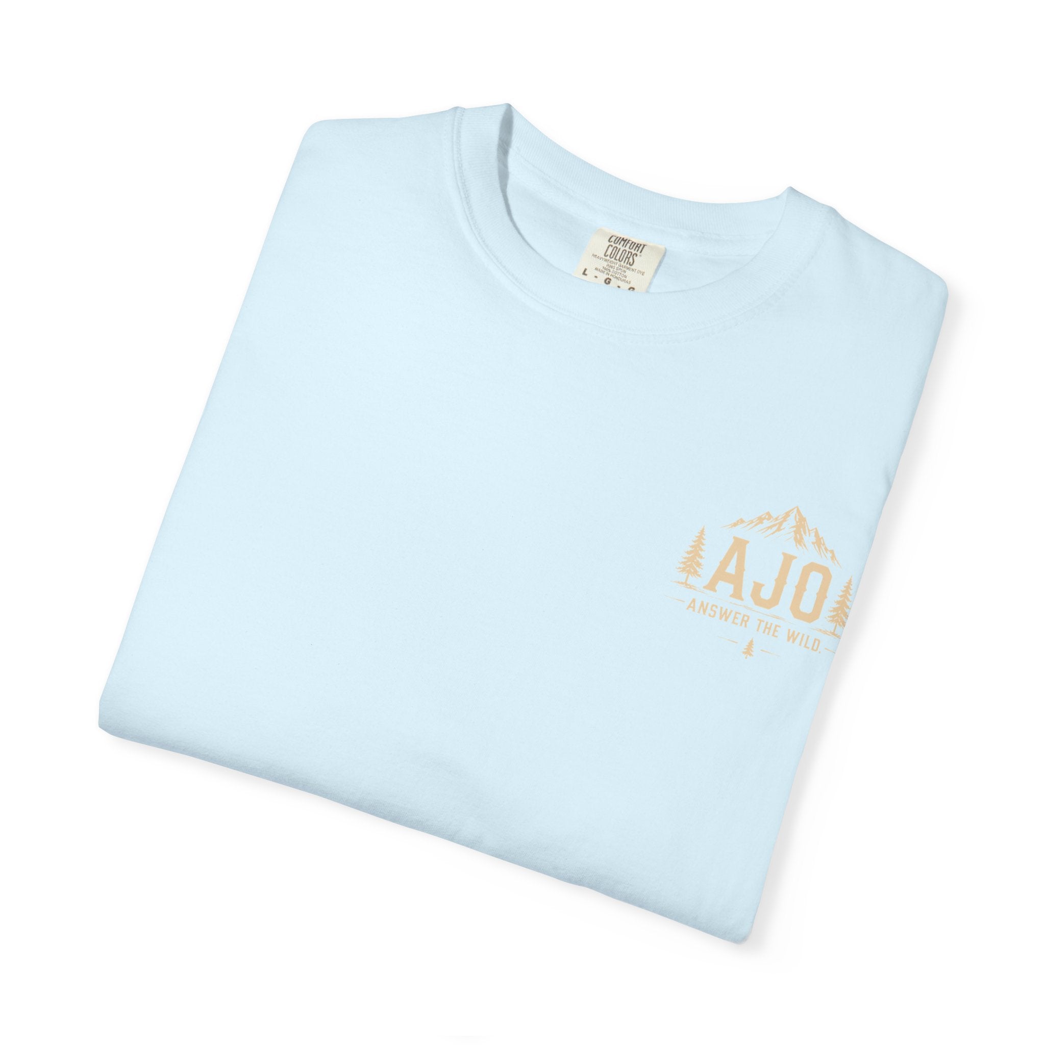 Ajo Pocket Tee — 'Time Can Wait, The Wild Won't' Adventure T‑Shirt