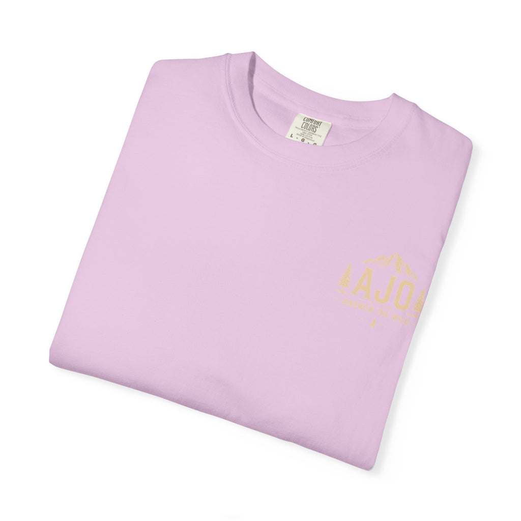 Ajo Pocket Tee — 'Time Can Wait, The Wild Won't' Adventure T‑Shirt