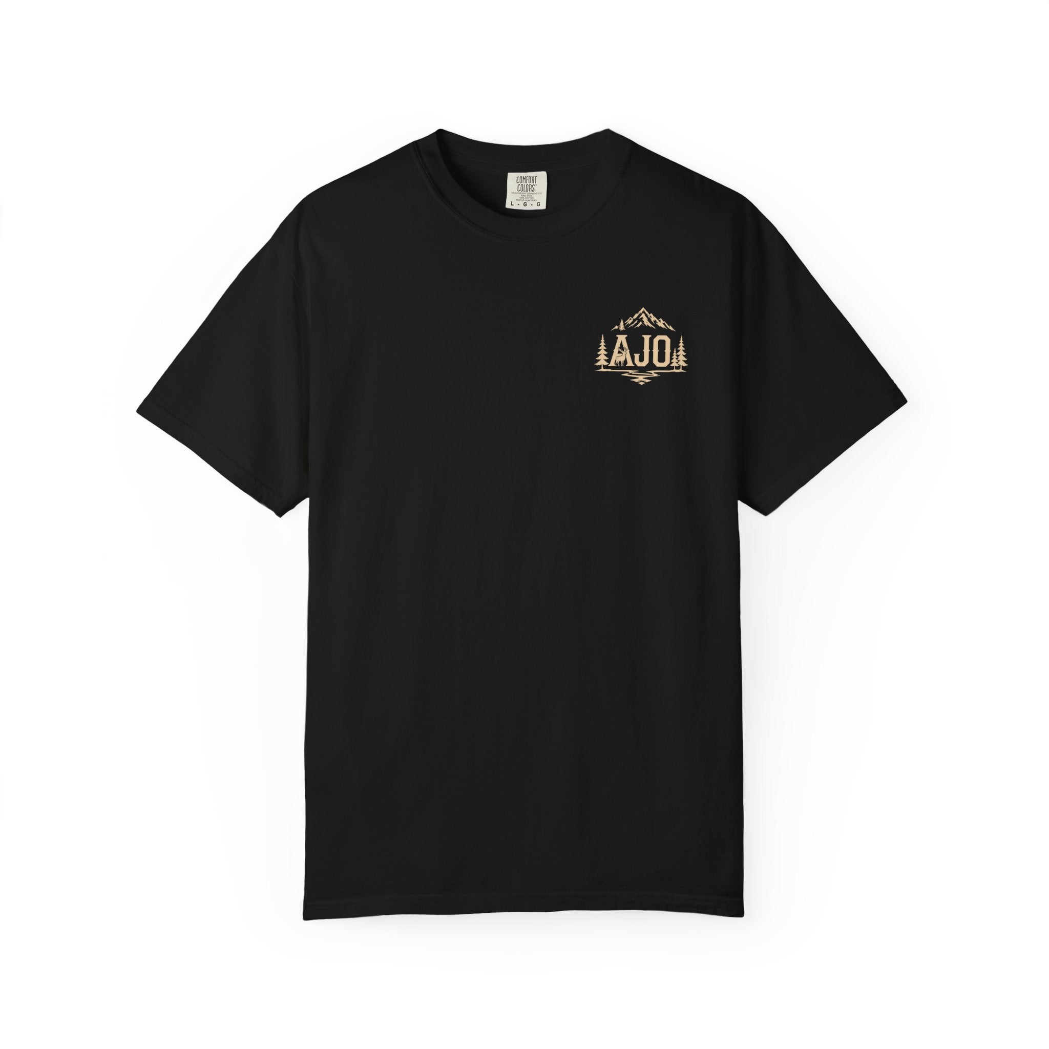 Trail Boot Print T-Shirt — "Answer the Wild" Outdoor Graphic Tee