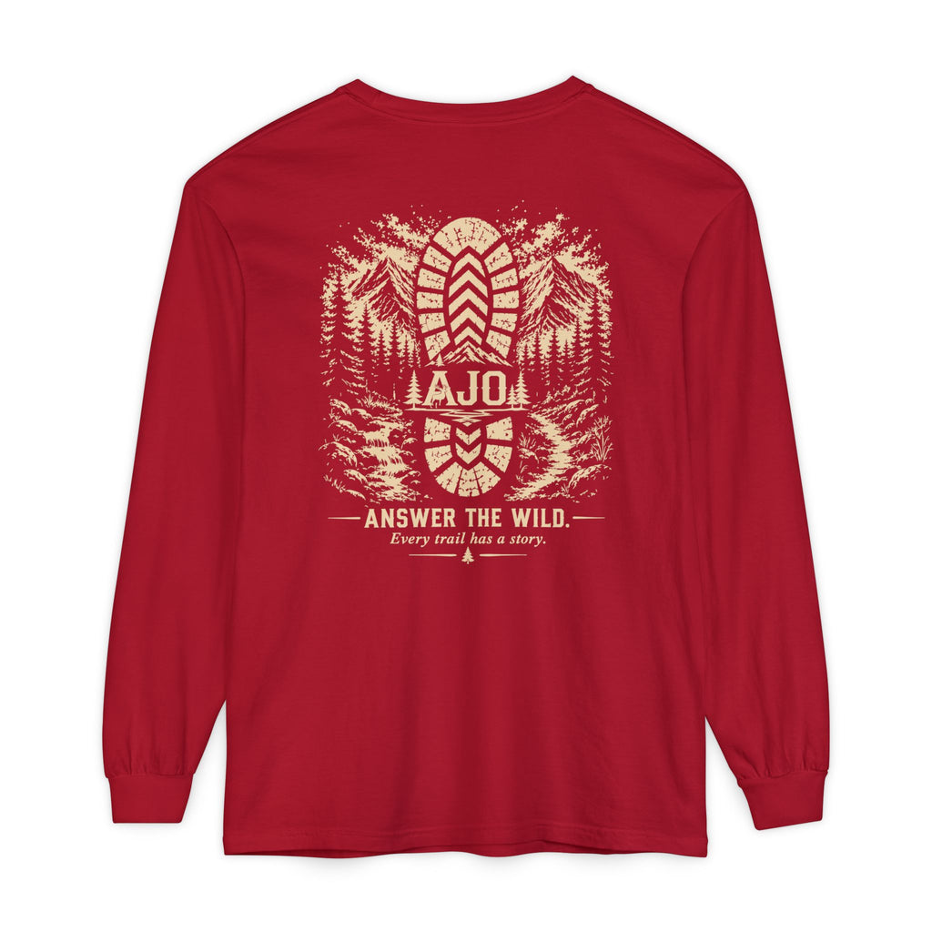 Answer the Wild Long Sleeve T-Shirt — AJÖ Outdoor Hiking Shirt