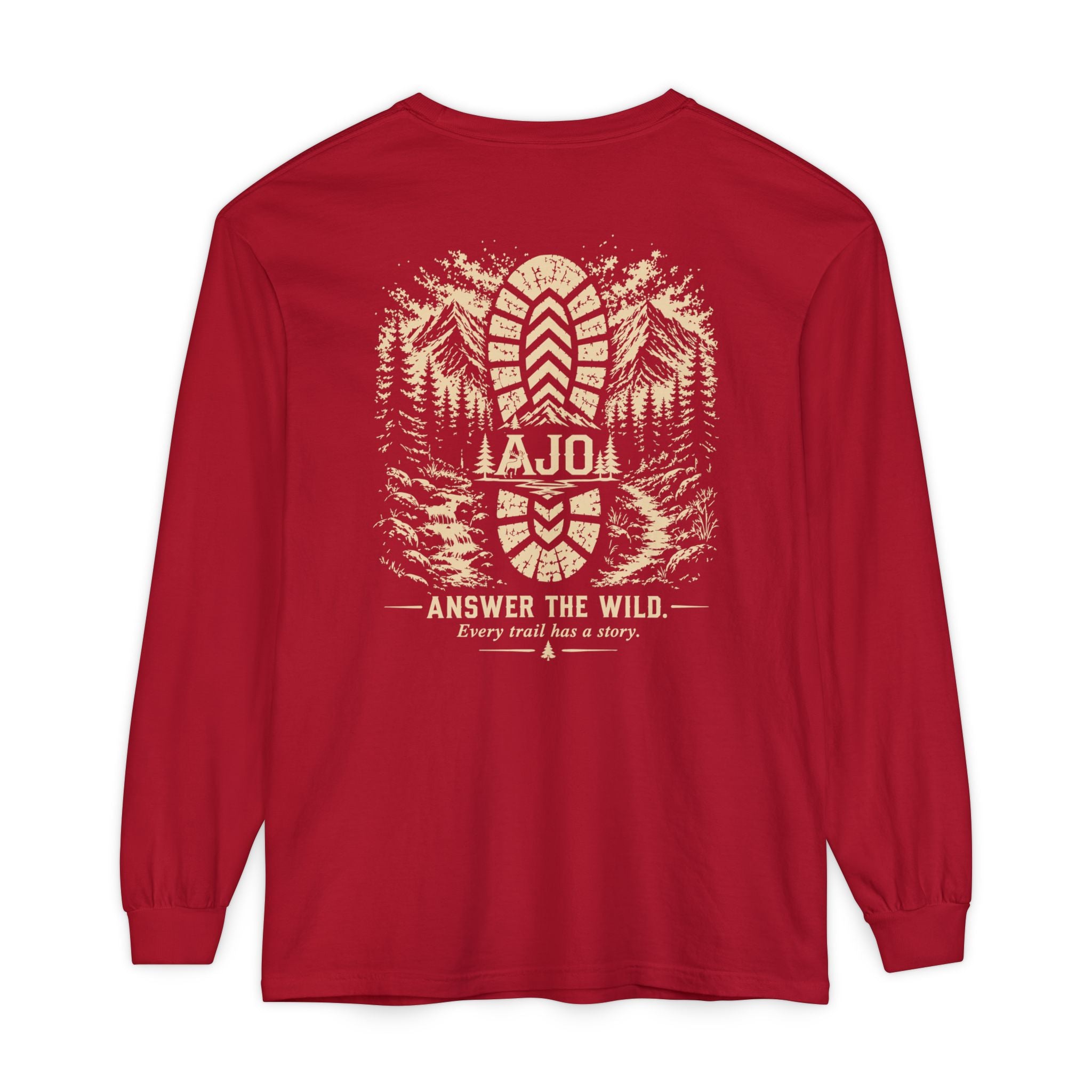 Answer the Wild Long Sleeve T-Shirt — AJÖ Outdoor Hiking Shirt