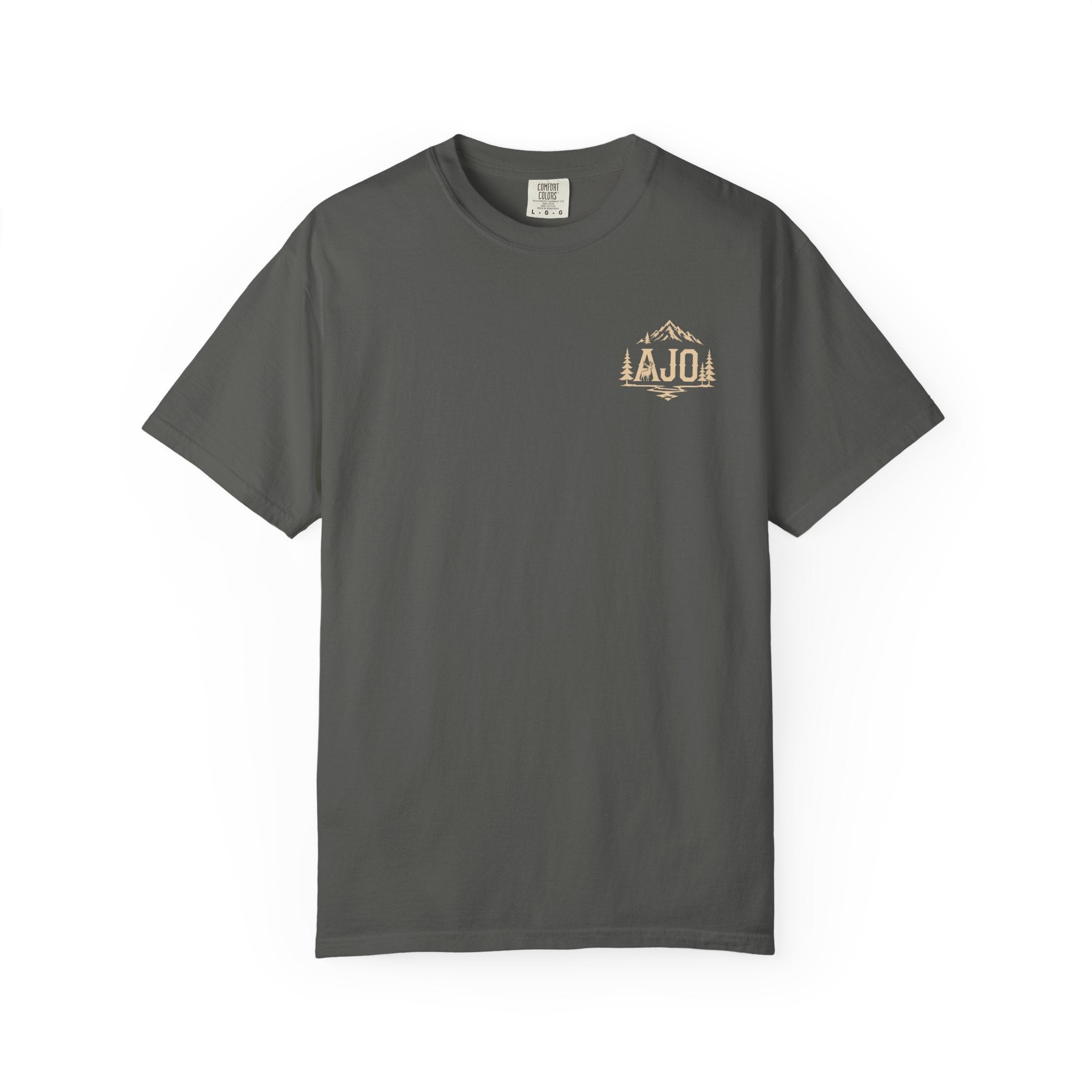 Trail Boot Print T-Shirt — "Answer the Wild" Outdoor Graphic Tee
