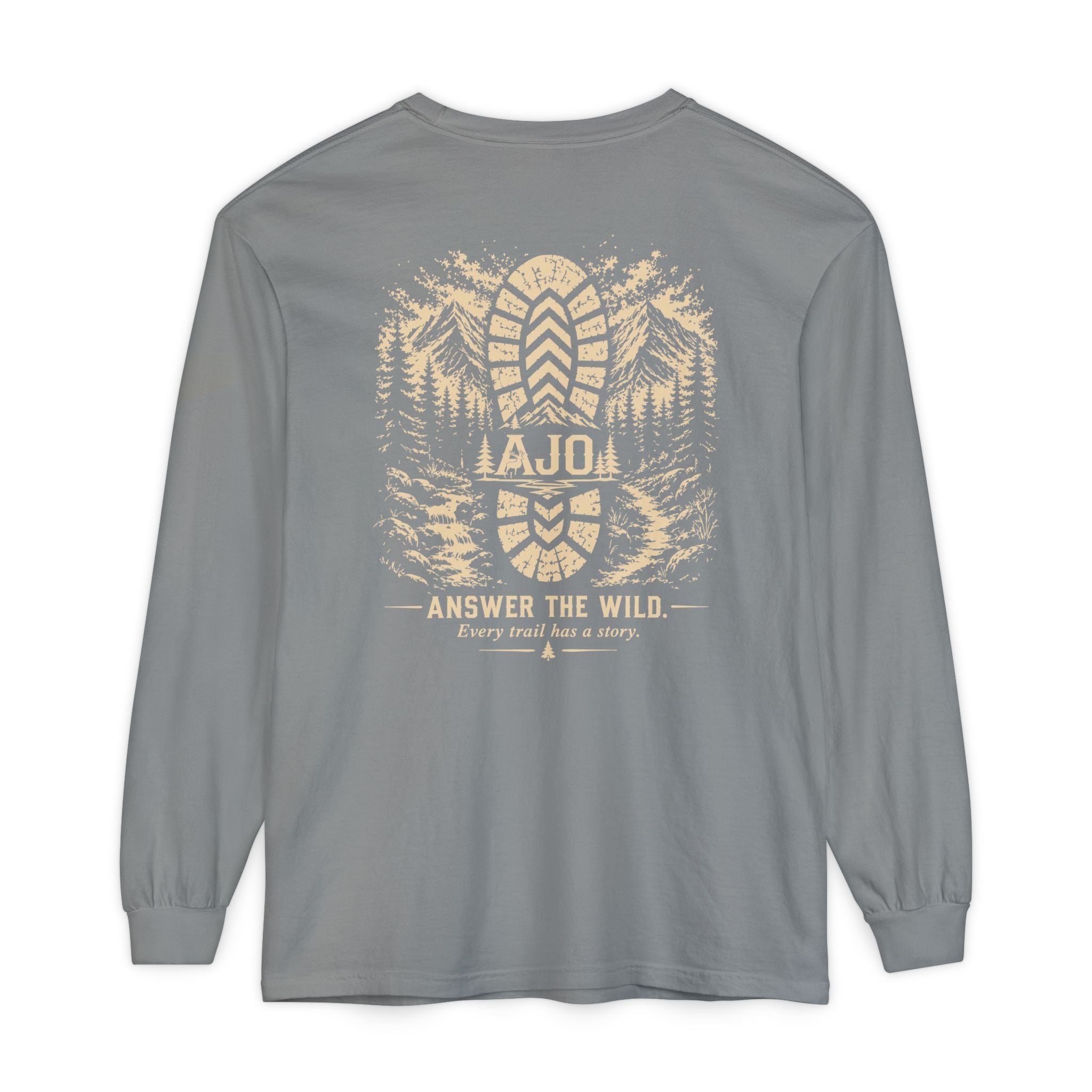 Answer the Wild Long Sleeve T-Shirt — AJÖ Outdoor Hiking Shirt