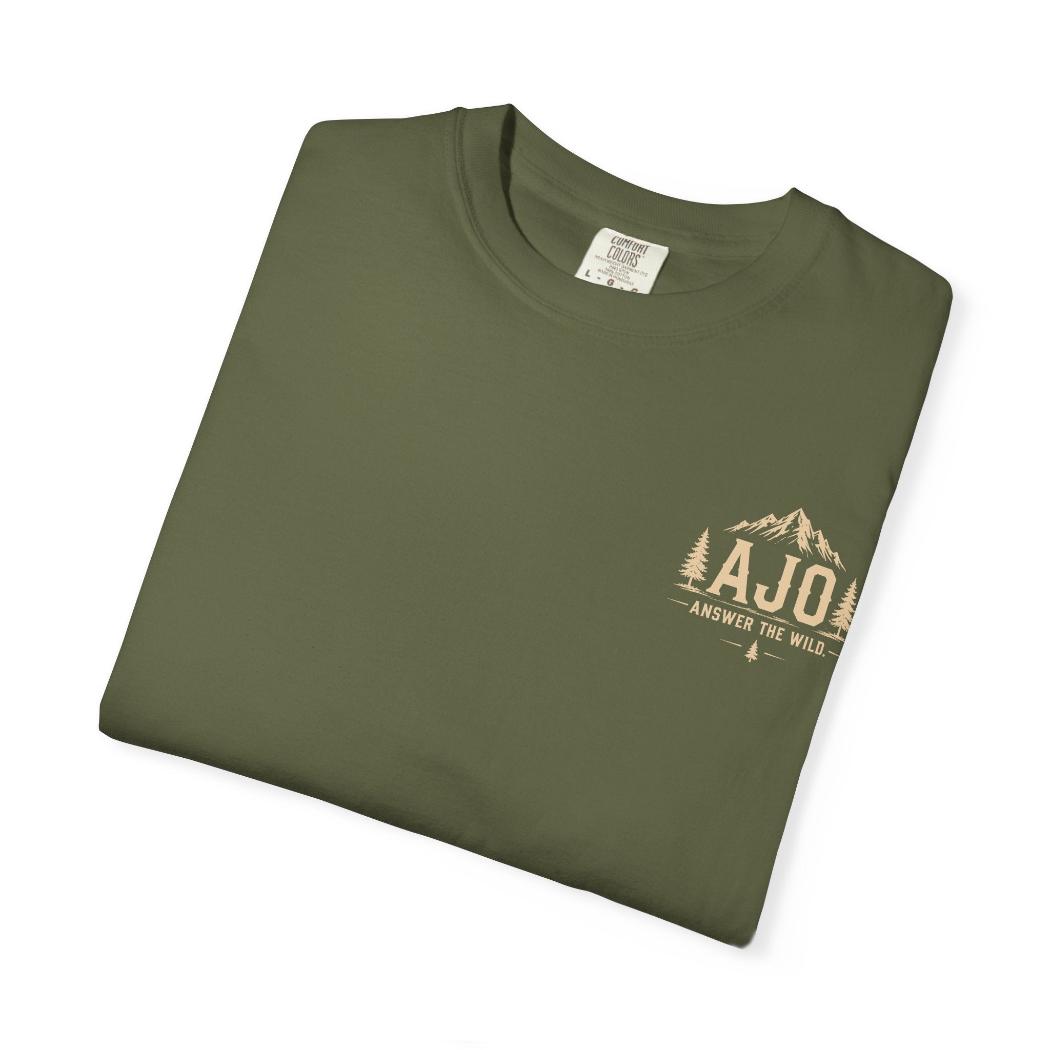 Ajo Pocket Tee — 'Time Can Wait, The Wild Won't' Adventure T‑Shirt