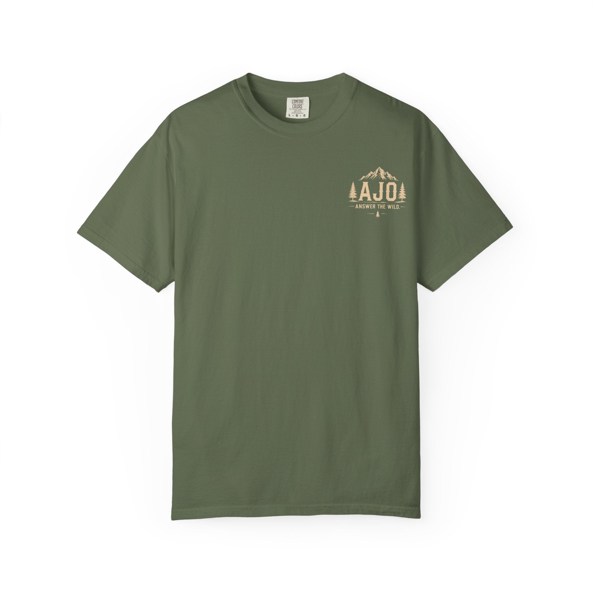 Ajo Pocket Tee — 'Time Can Wait, The Wild Won't' Adventure T‑Shirt