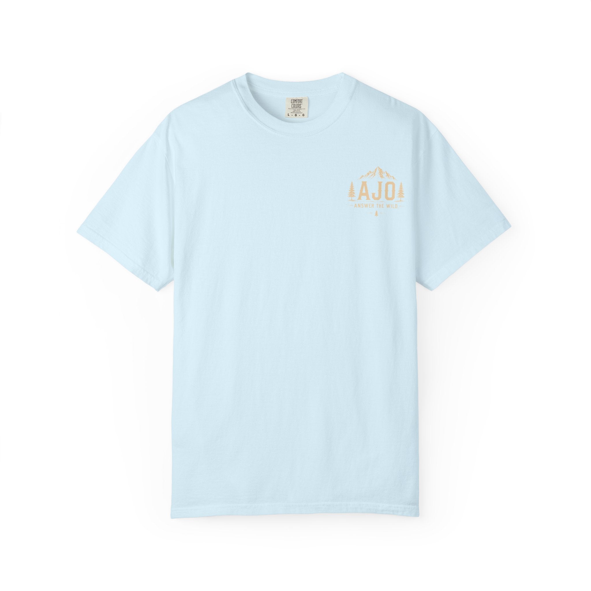 Ajo Pocket Tee — 'Time Can Wait, The Wild Won't' Adventure T‑Shirt