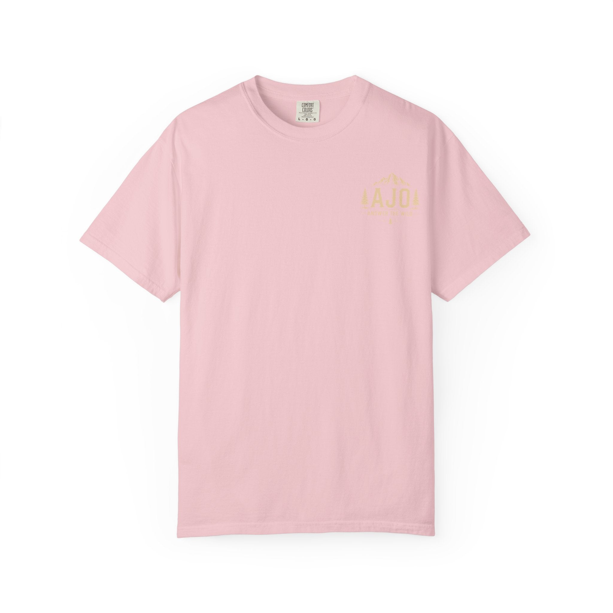Ajo Pocket Tee — 'Time Can Wait, The Wild Won't' Adventure T‑Shirt