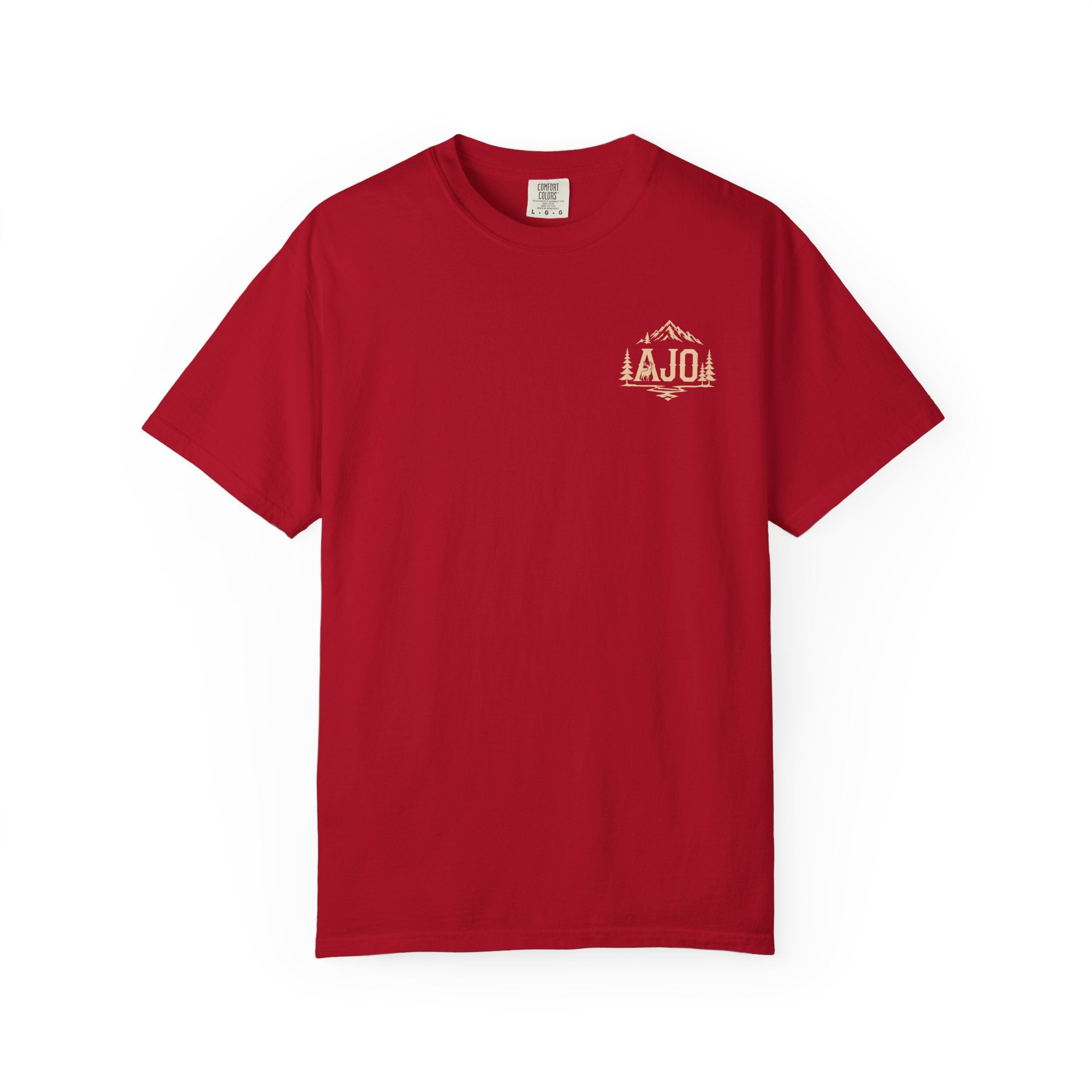 Trail Boot Print T-Shirt — "Answer the Wild" Outdoor Graphic Tee