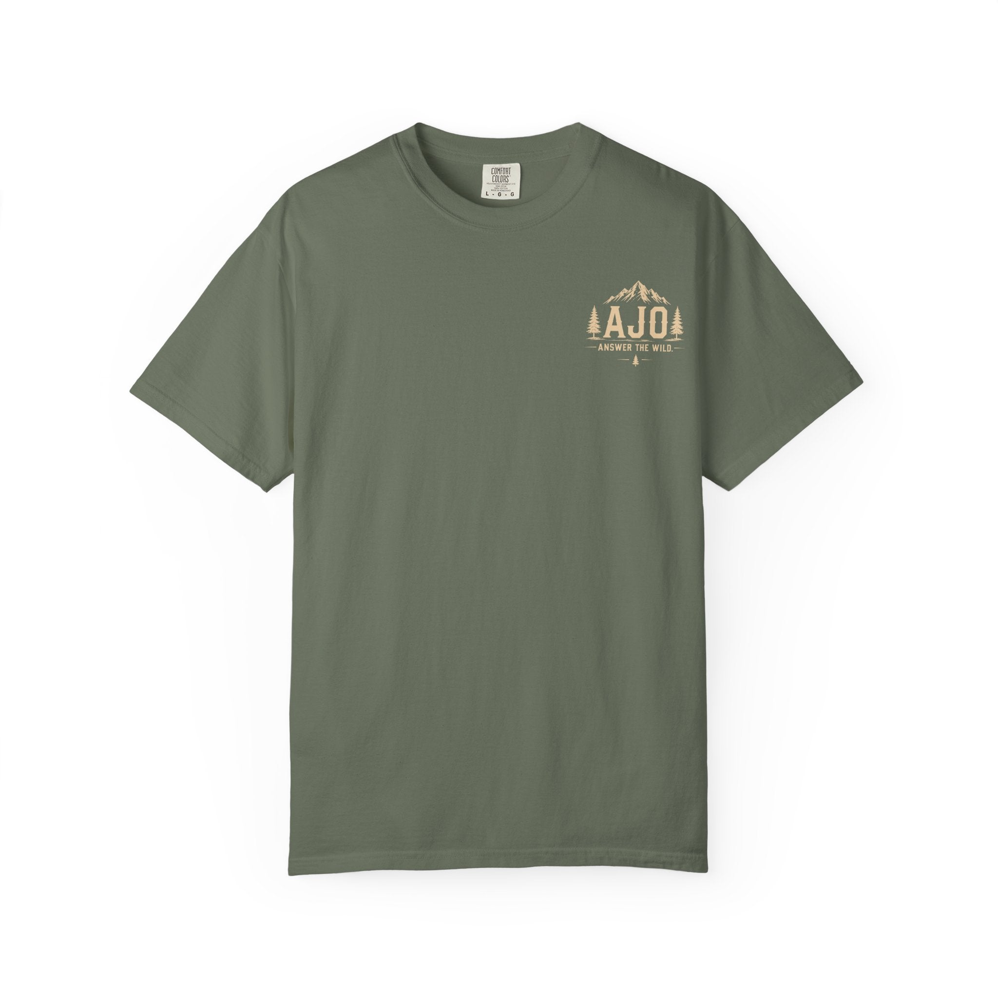 Ajo Pocket Tee — 'Time Can Wait, The Wild Won't' Adventure T‑Shirt