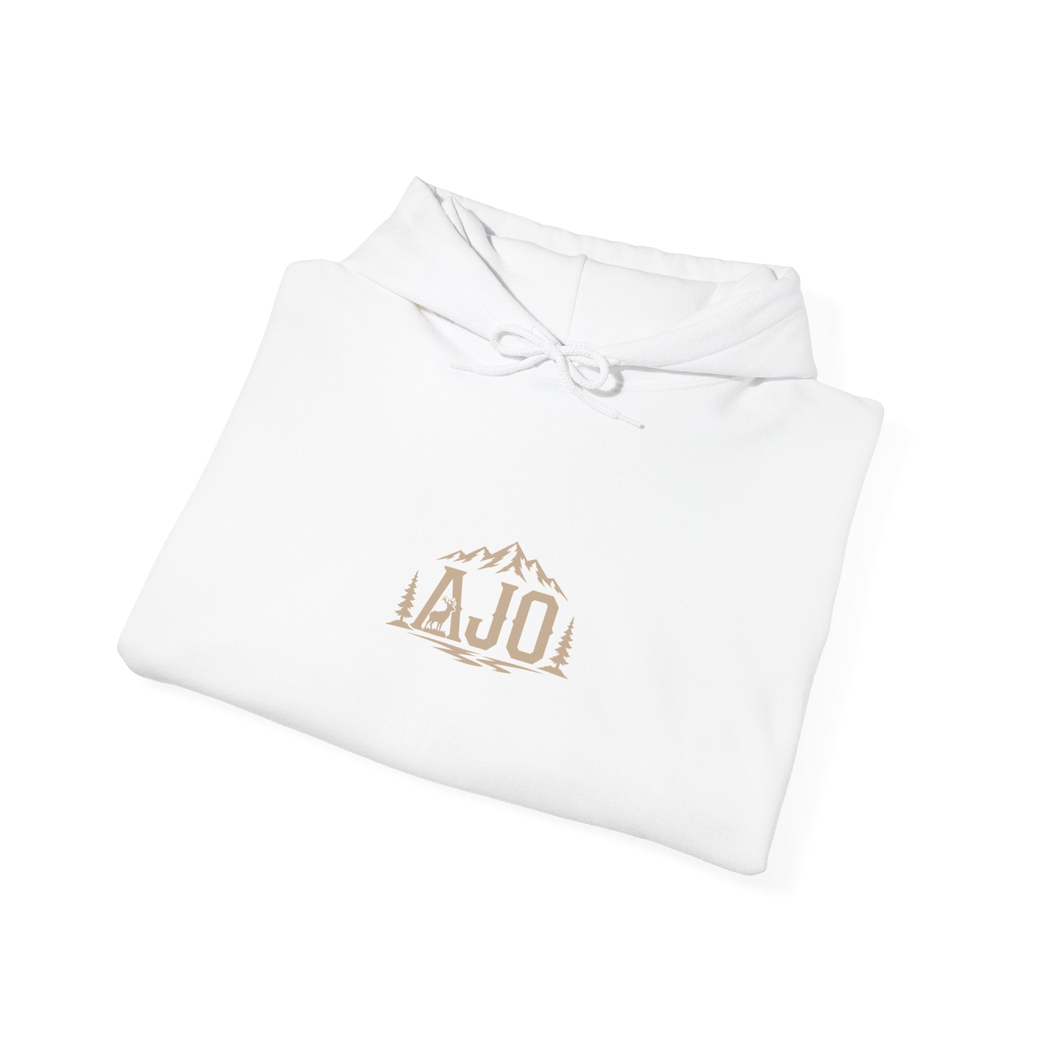 Heavy Packs Hoodie — “Heavy Packs, Sore Backs” Backprint Outdoor Camping Hoodie