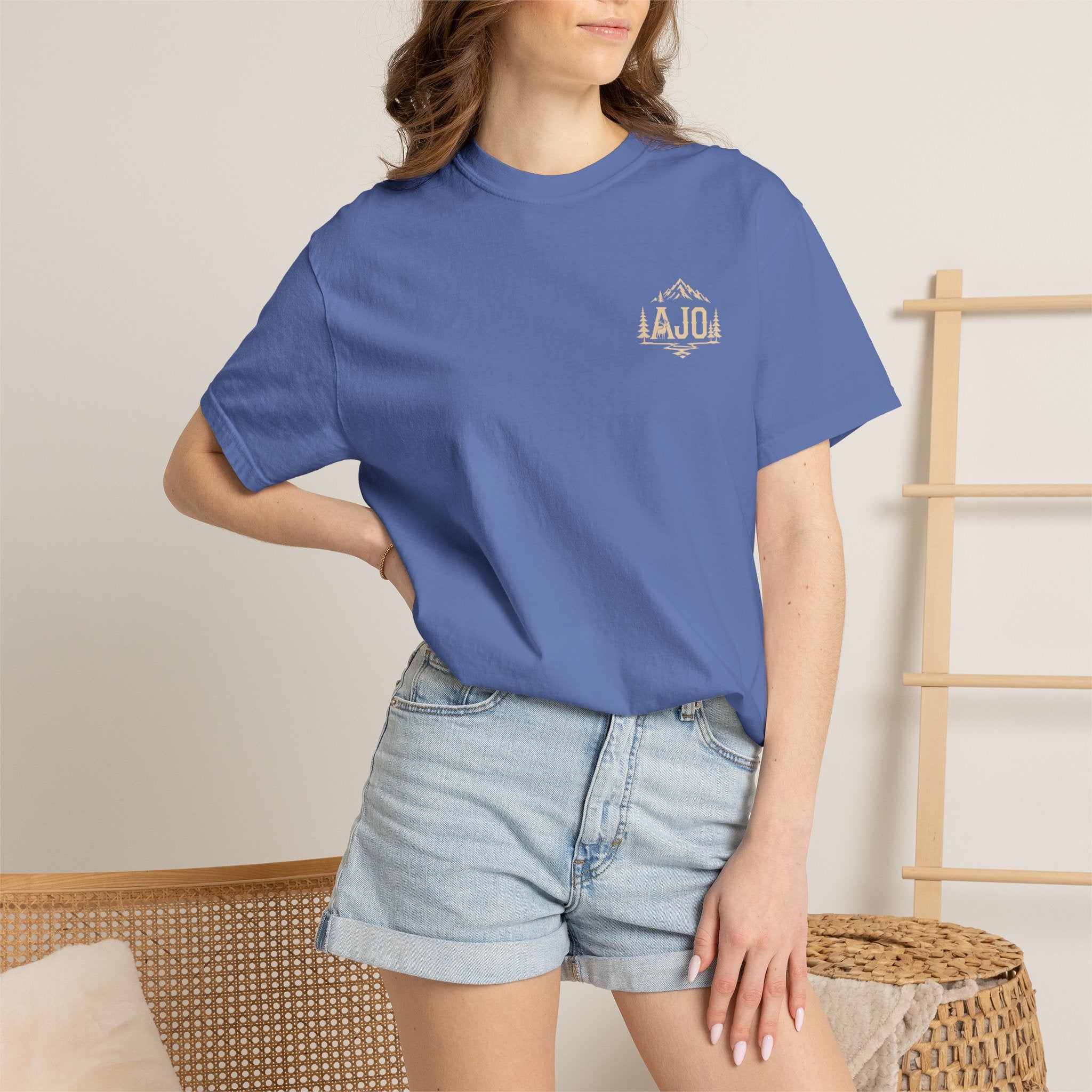 Trail Boot Print T-Shirt — "Answer the Wild" Outdoor Graphic Tee