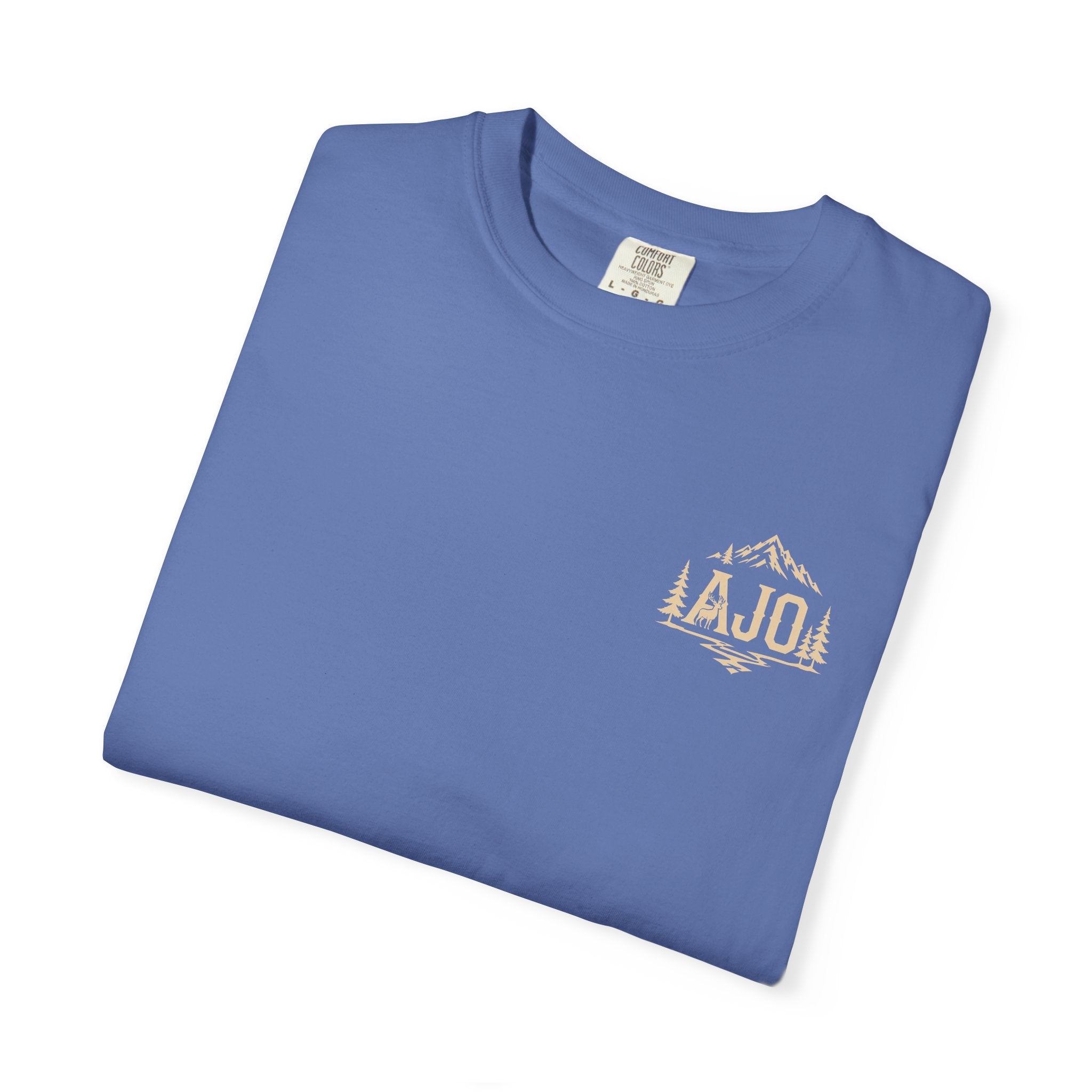 Trail Boot Print T-Shirt — "Answer the Wild" Outdoor Graphic Tee