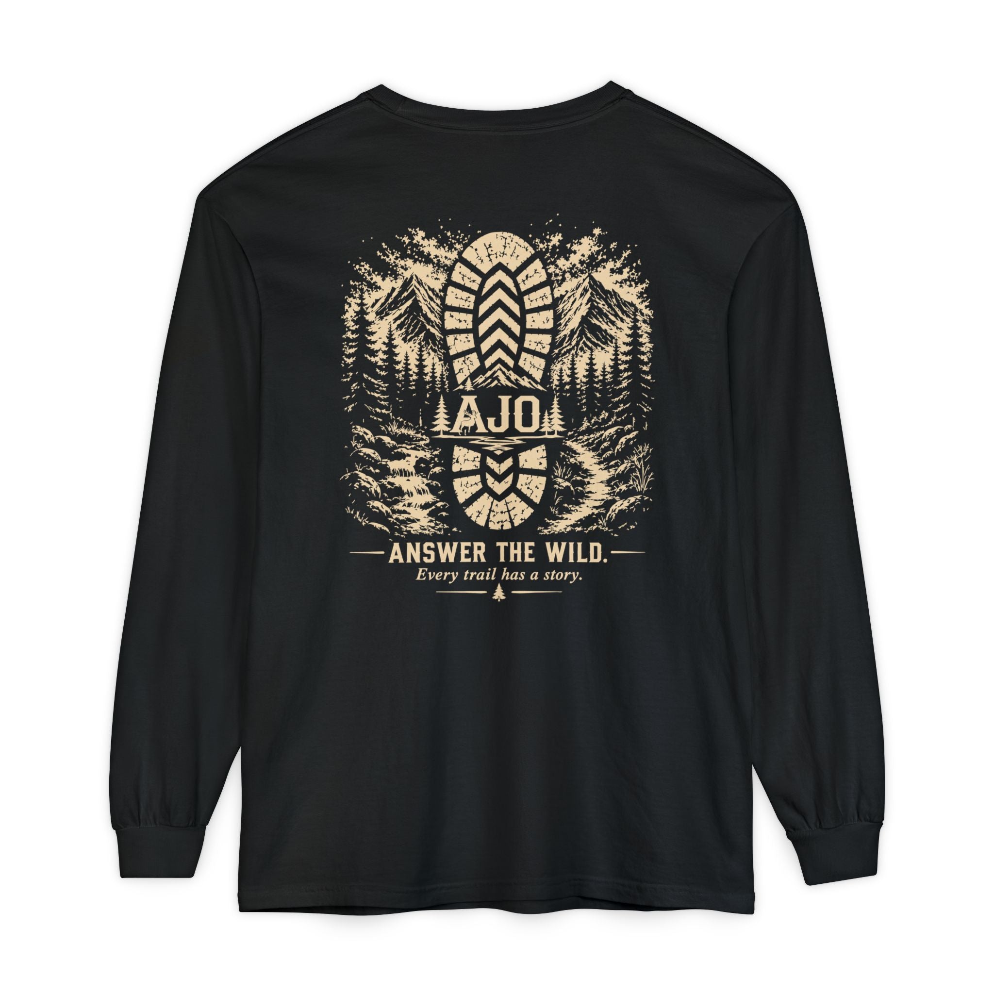 Answer the Wild Long Sleeve T-Shirt — AJÖ Outdoor Hiking Shirt