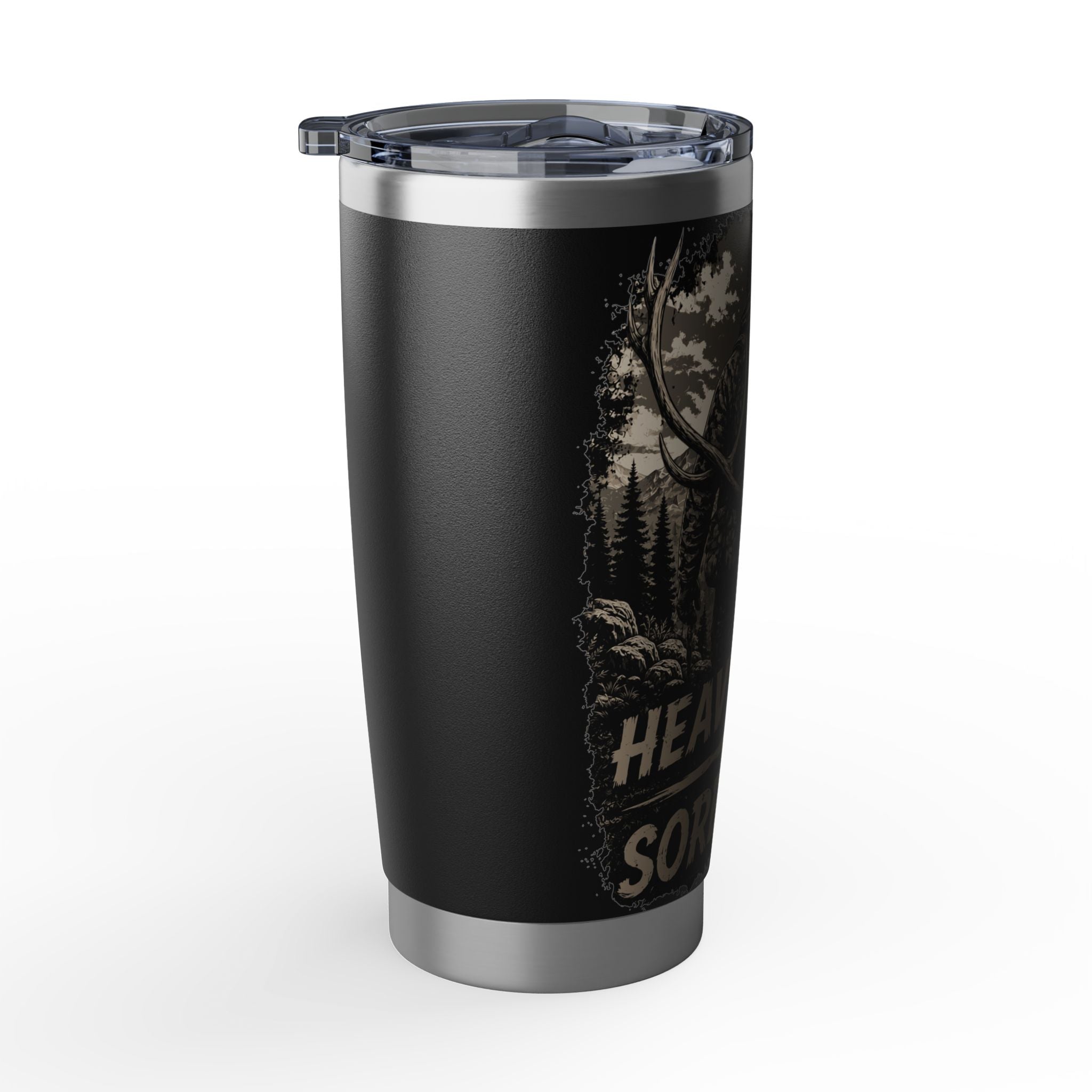 20oz Tumbler - Heavy Pack & Sore Back Hunting Travel Mug (Vagabond)