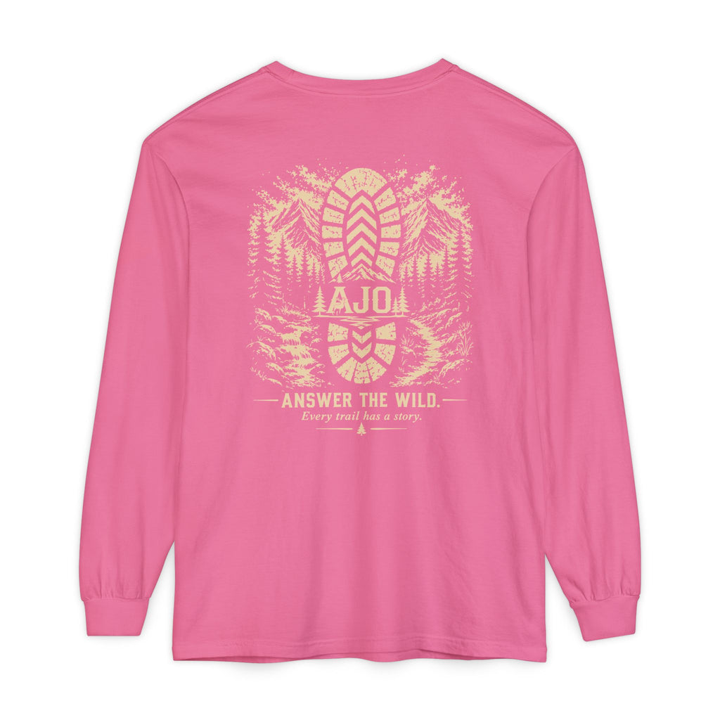 Answer the Wild Long Sleeve T-Shirt — AJÖ Outdoor Hiking Shirt