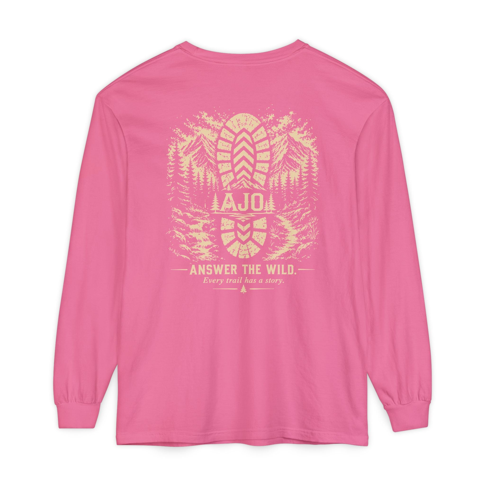 Answer the Wild Long Sleeve T-Shirt — AJÖ Outdoor Hiking Shirt