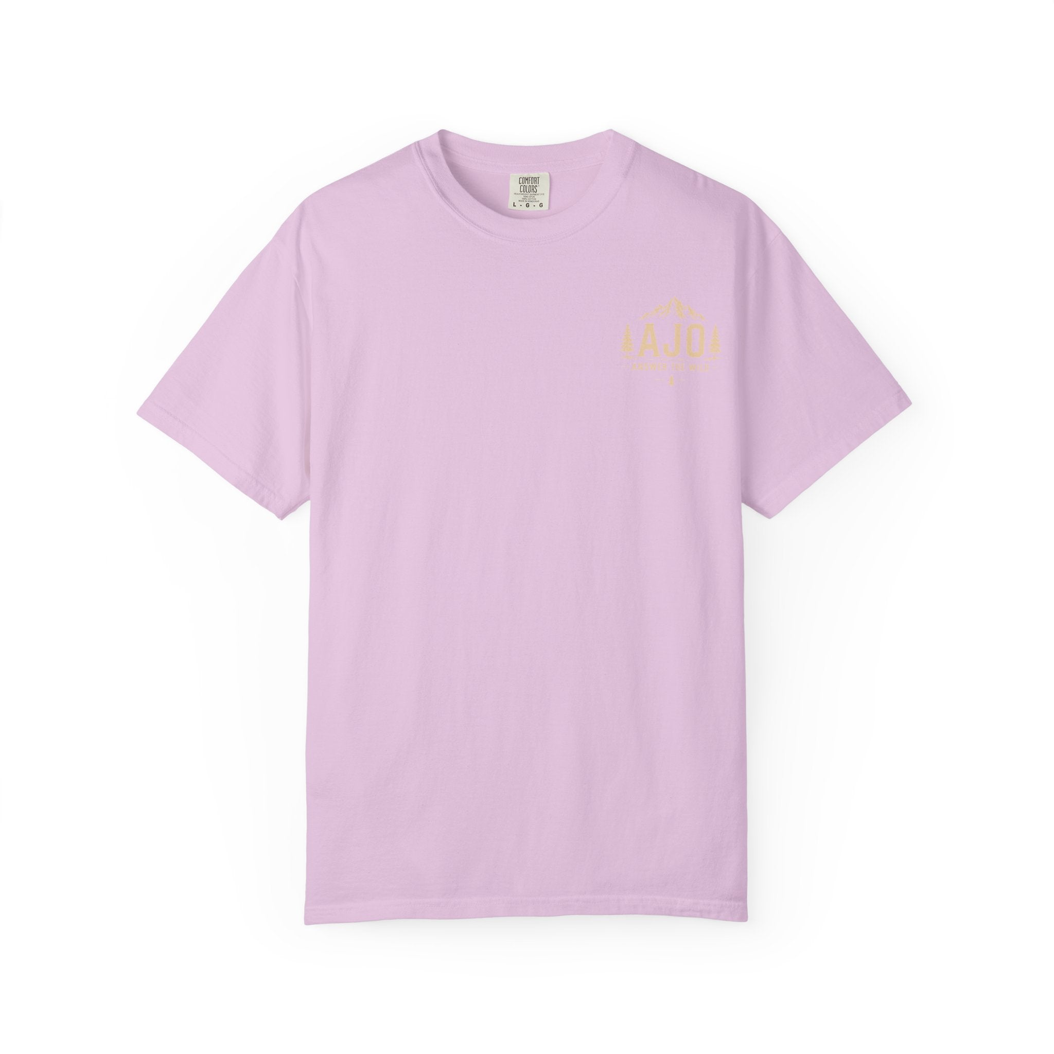Ajo Pocket Tee — 'Time Can Wait, The Wild Won't' Adventure T‑Shirt